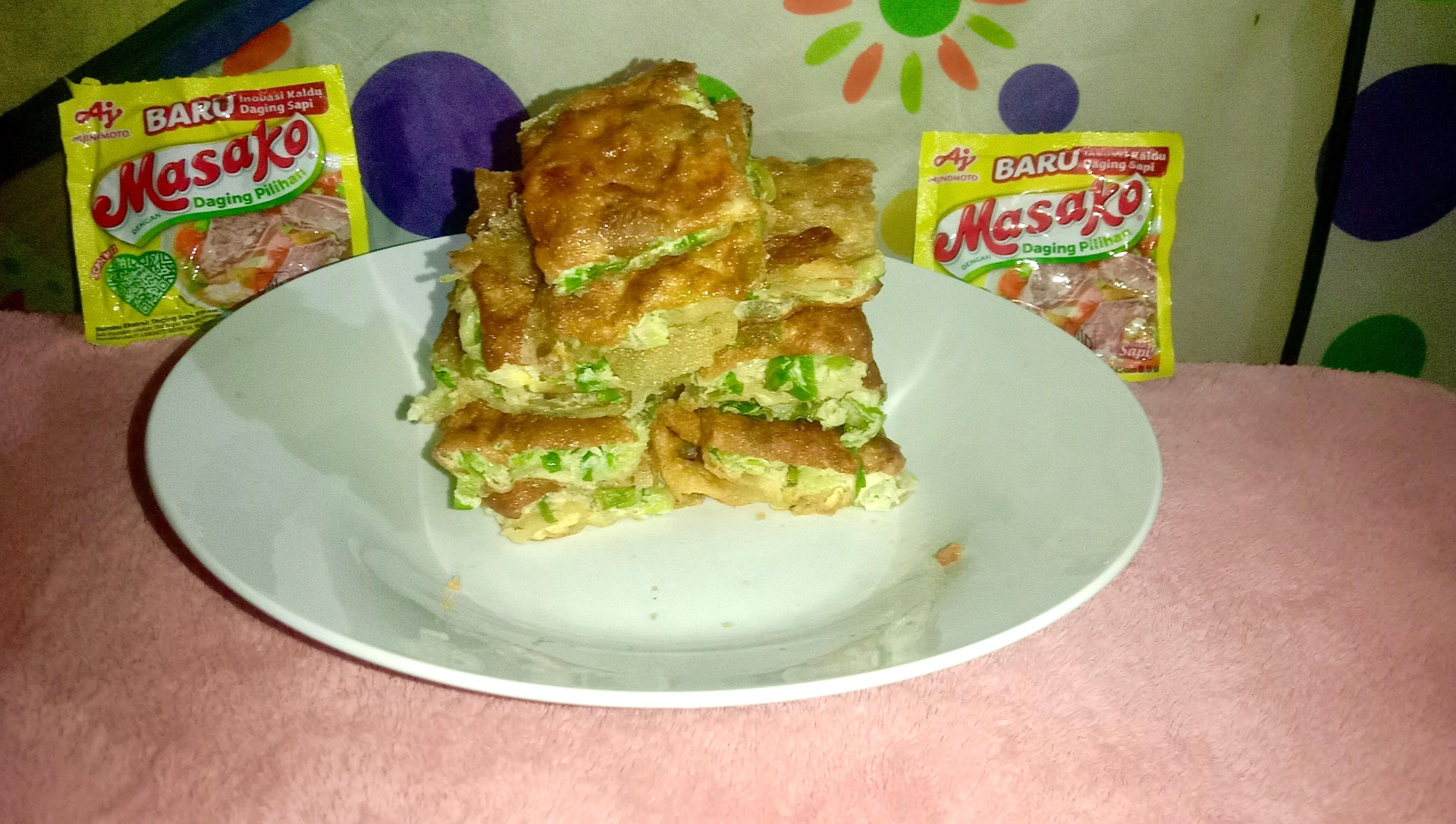 Martabak telur ala masako