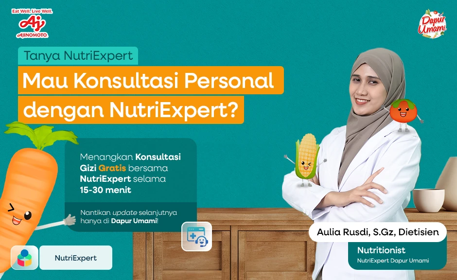 Mau Konsultasi Personal dengan NutriExpert?