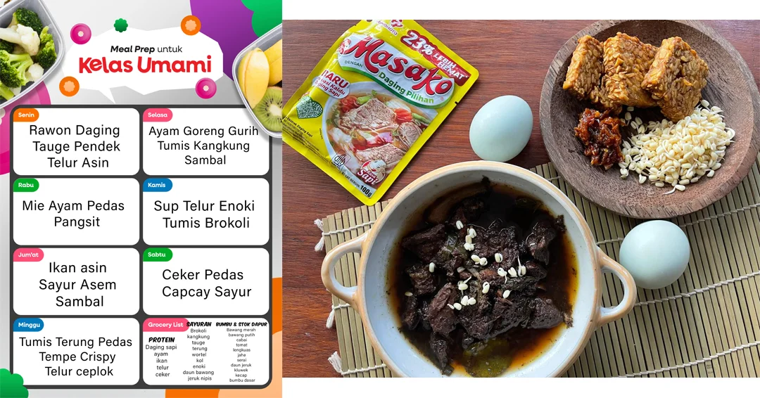 Meal Plan 7 Hari, Biar Masak Jadi Lebih Terencana #MealPlanUmamichi