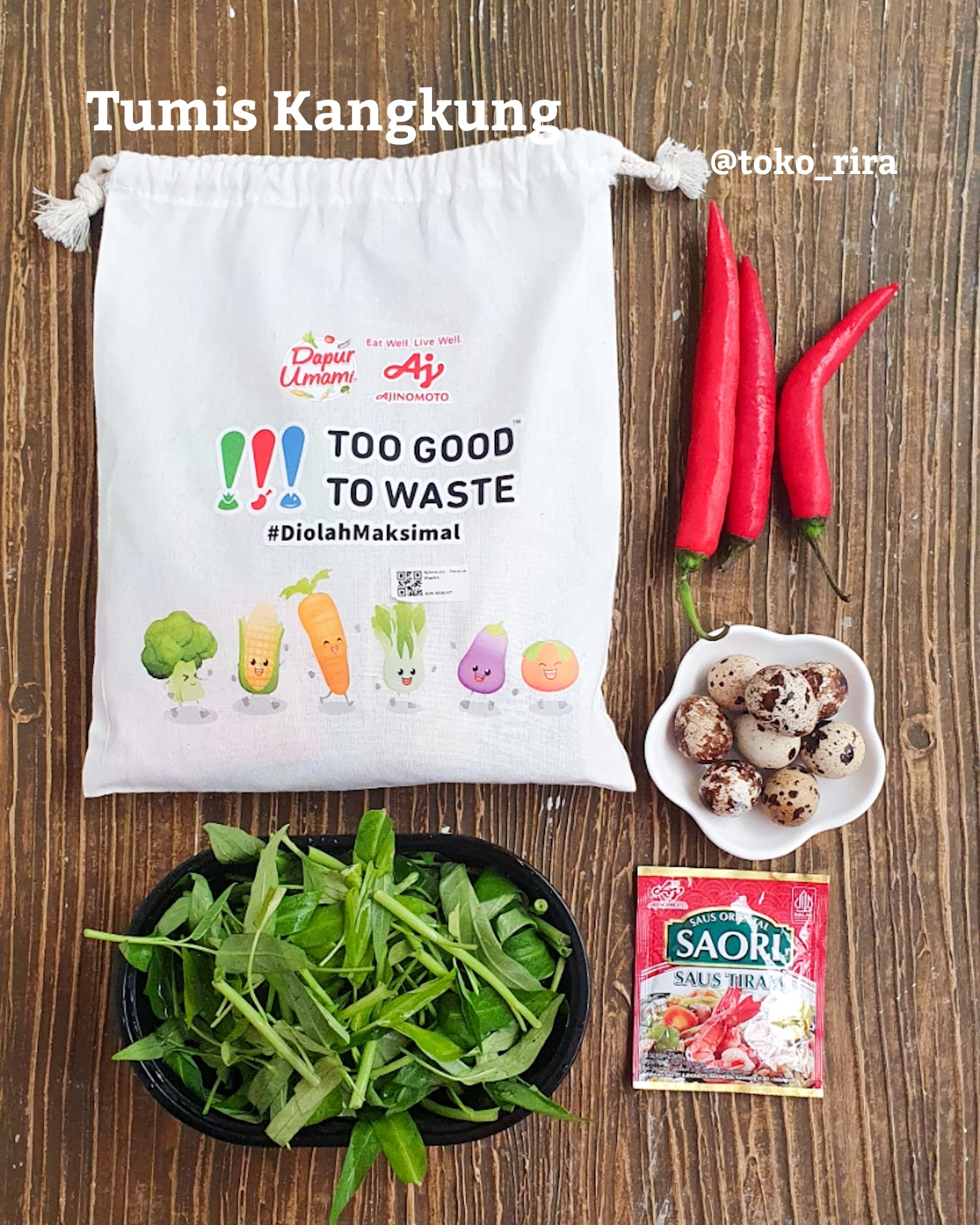 Meal Preparation: Menu Jumat Menu ke 2 TUMIS KANGKUNG #7haridapurbijak