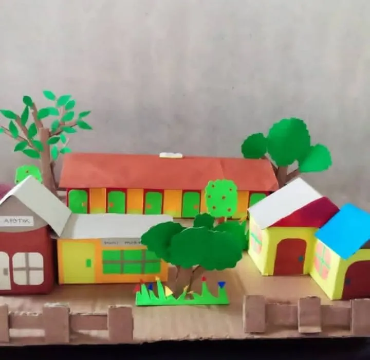 Kreatifitas Membuat Maket.