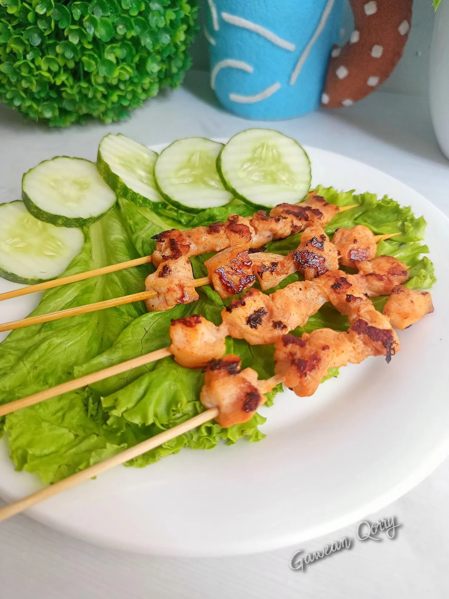 Menu berbuka : Sate ayam mayo, sensasi baru yang bikin nagih!