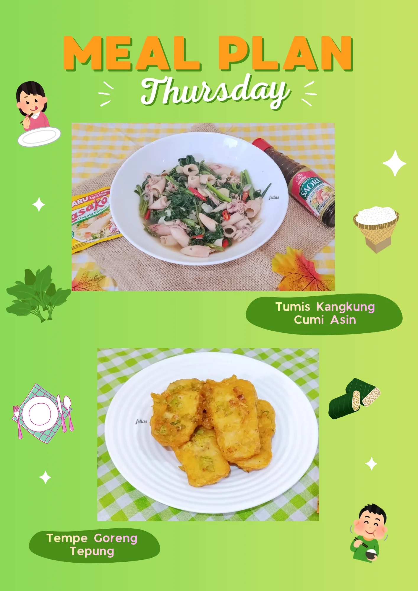 Menu Kamis (#MealPlanUmamichi)