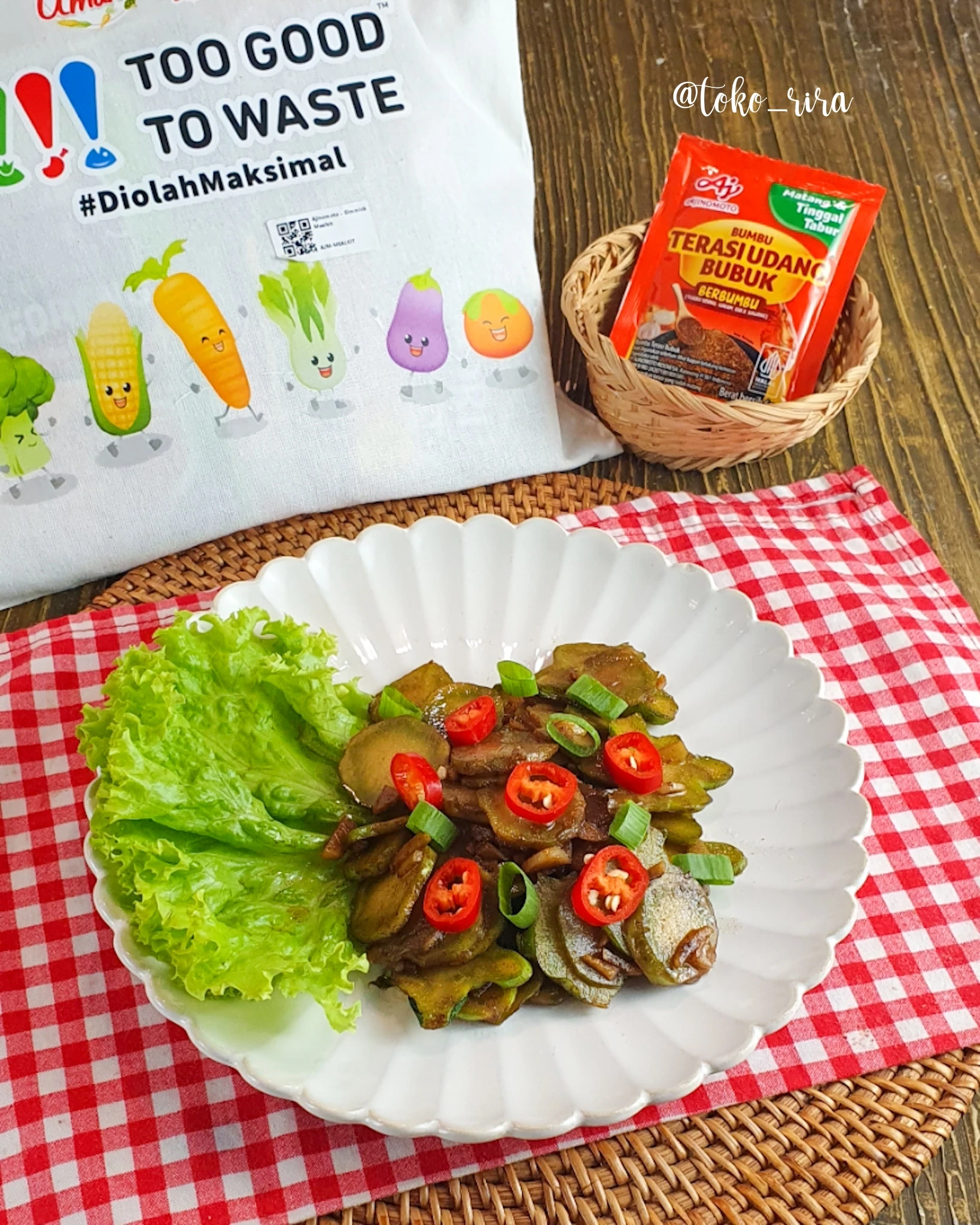 Menu ke 1 Jumat: TUMIS BATANG BROKOLI #7haridapurbijak