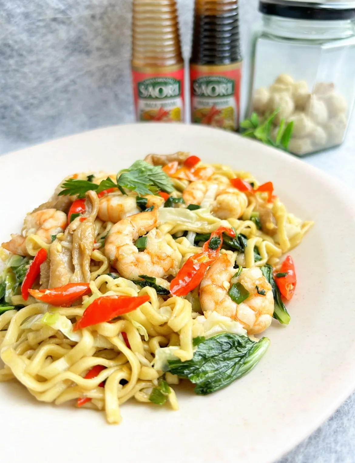Mie Goreng Seafood ala SAORI