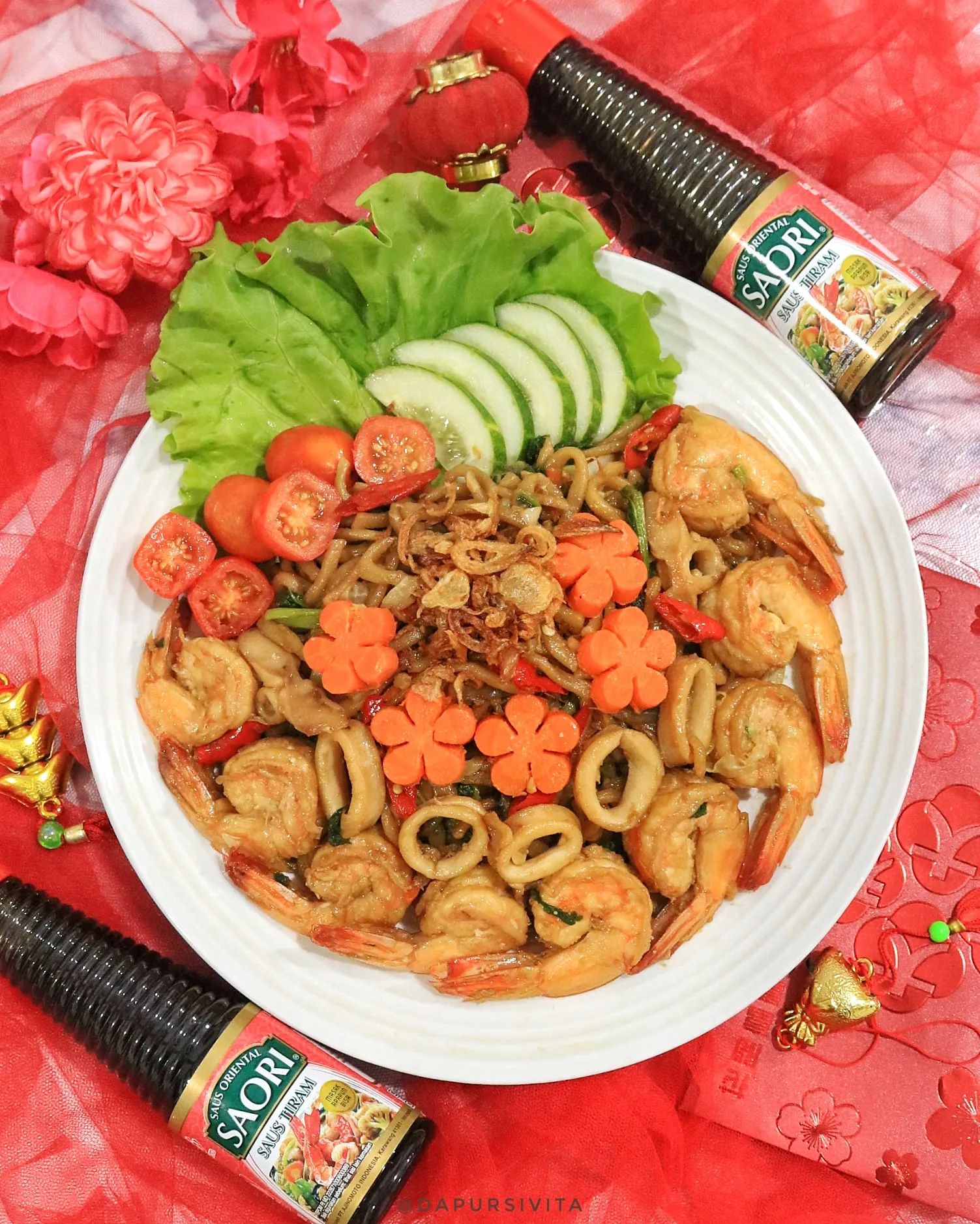 Mie Goreng Seafood ala SAORI SAUS TIRAM