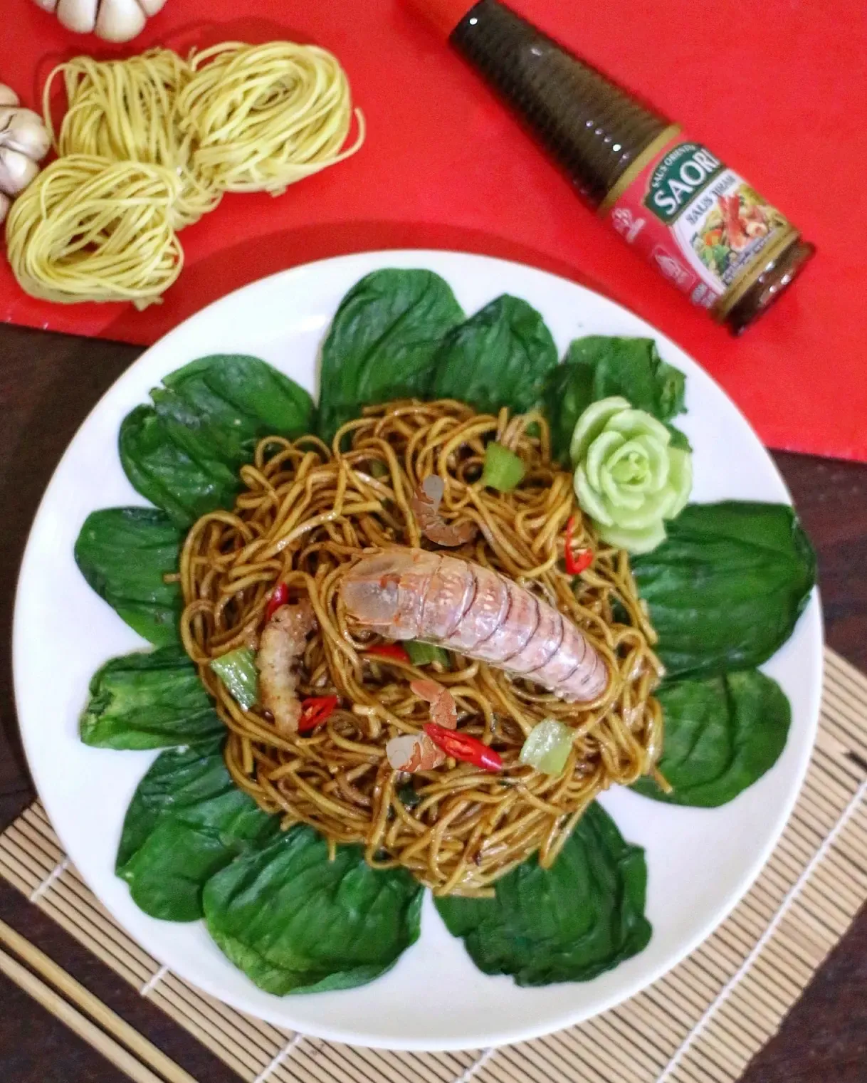 Mie Goreng Seafood Saori Saus Tiram