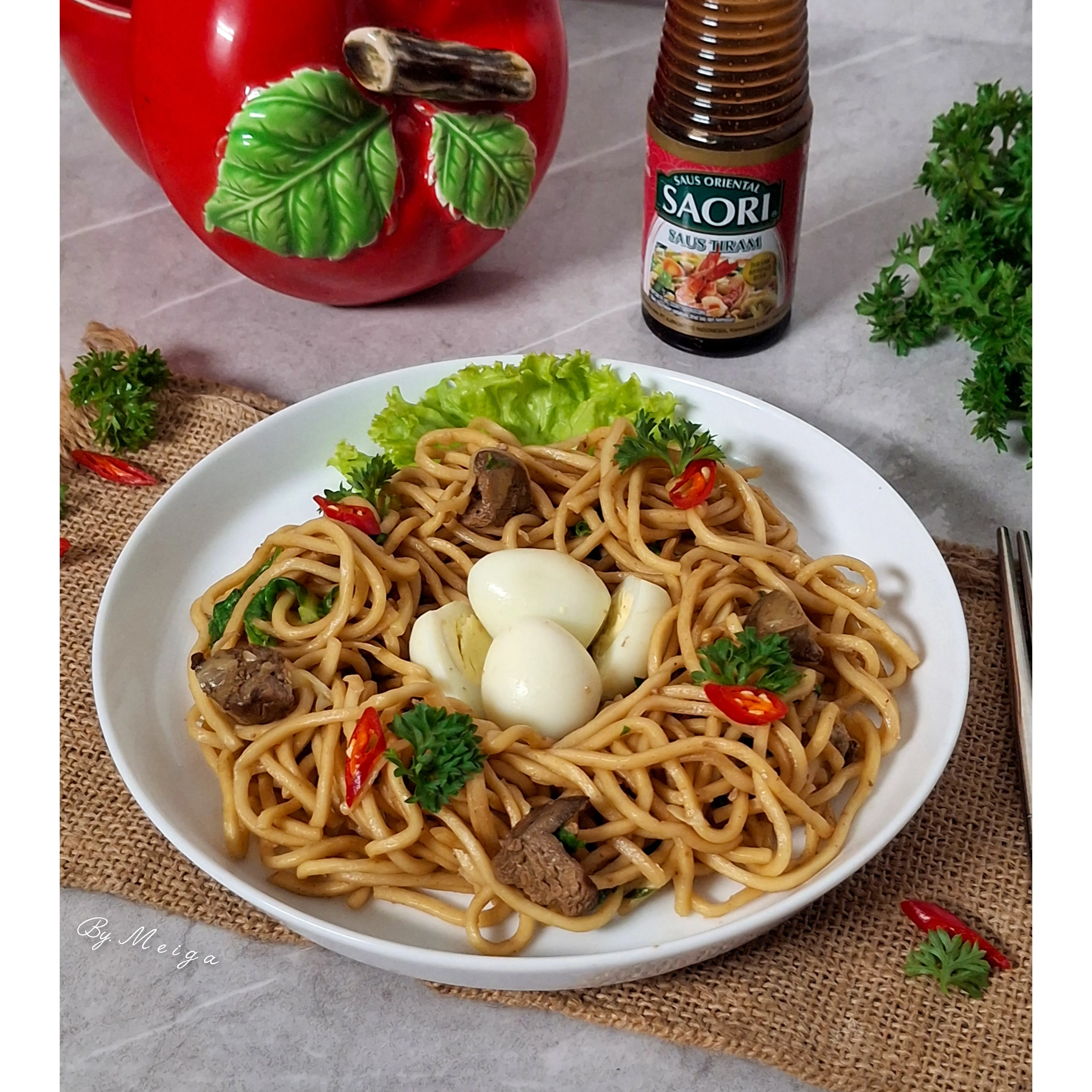 MIE PANJANG UMUR ALA SAORI