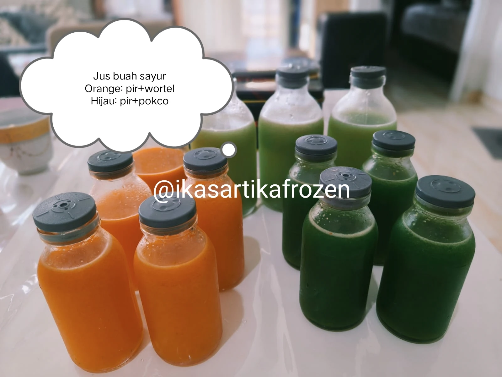 Minum Jus buah+ sayur
