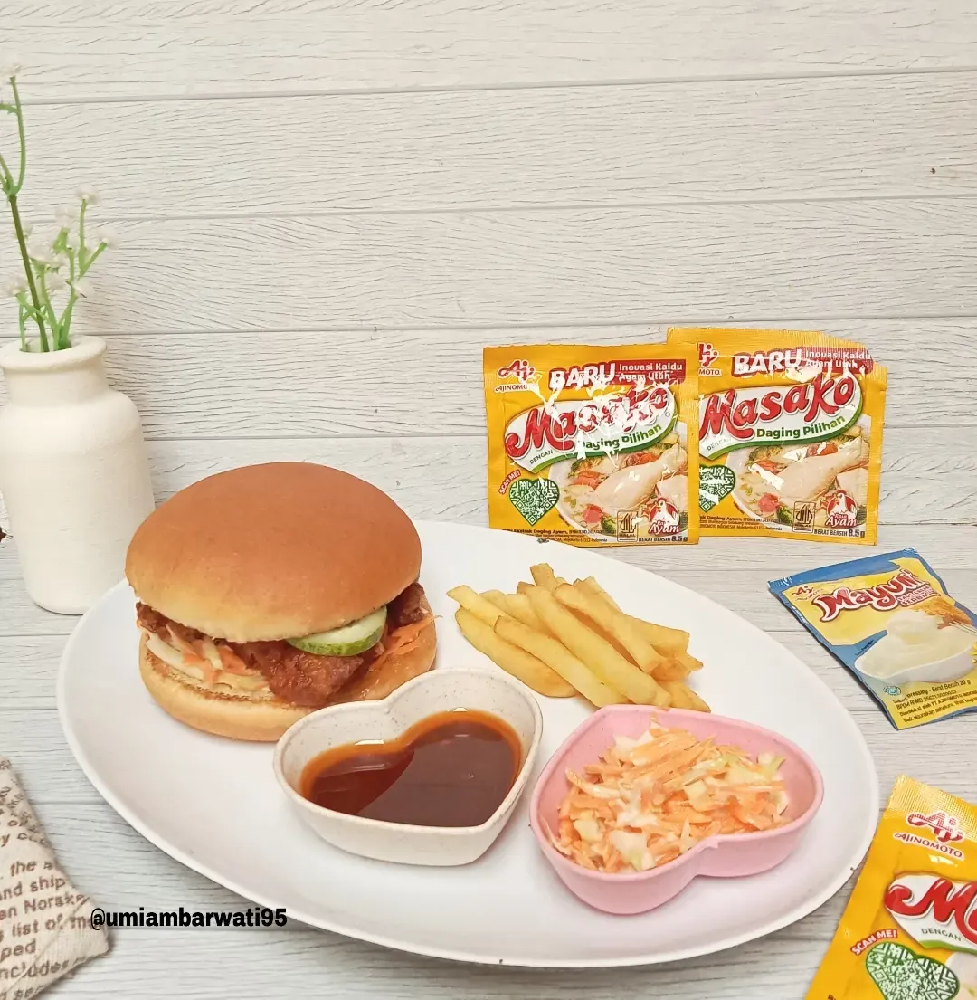 Nashville Chicken Burger ala Chef Jerry