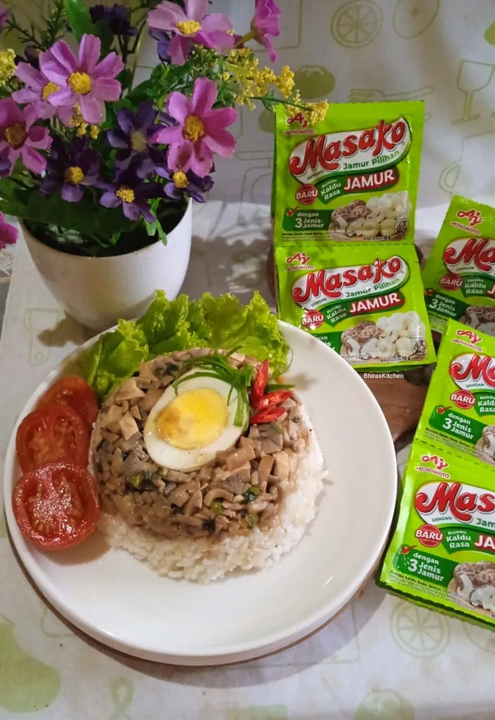 Nasi Ayam Jamur