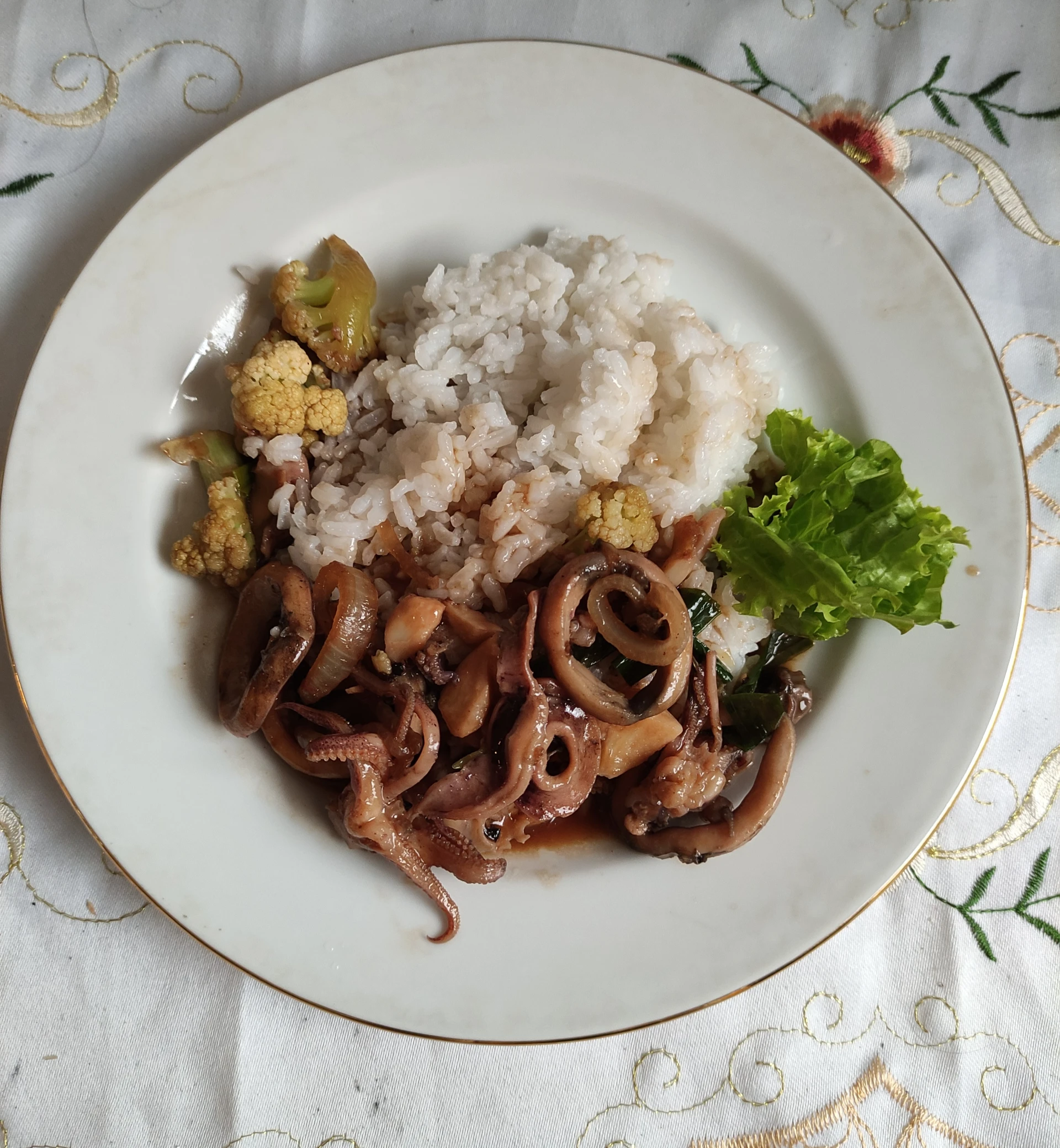 Nasi Cumi Lada Hitam  #PiringSehatKeluarga