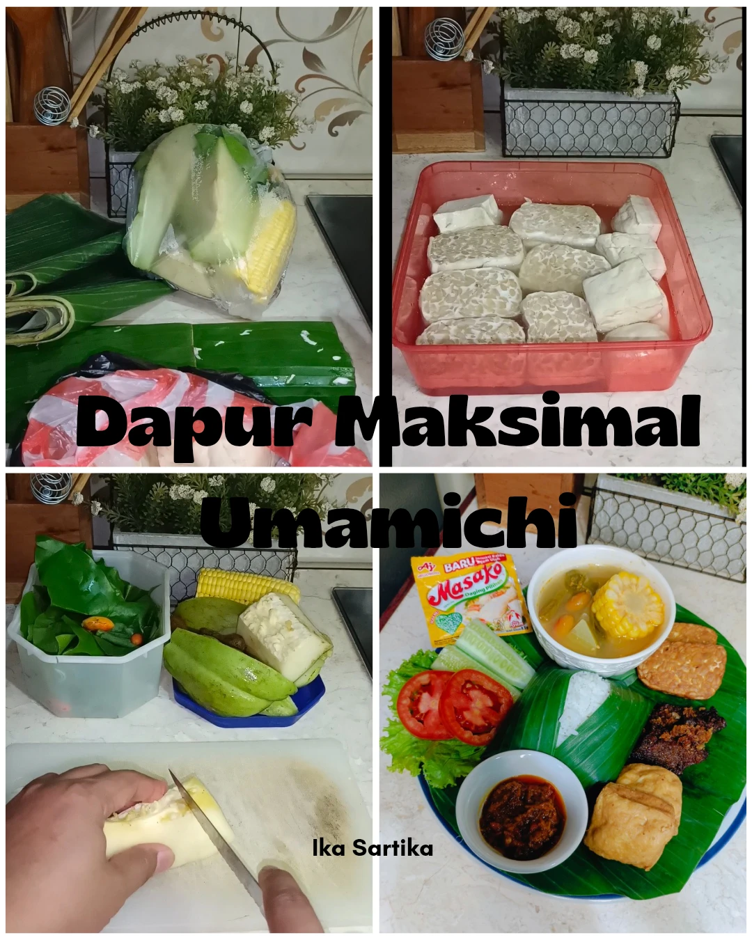 Nasi Timbel di Dapur Maksimal Umamichi