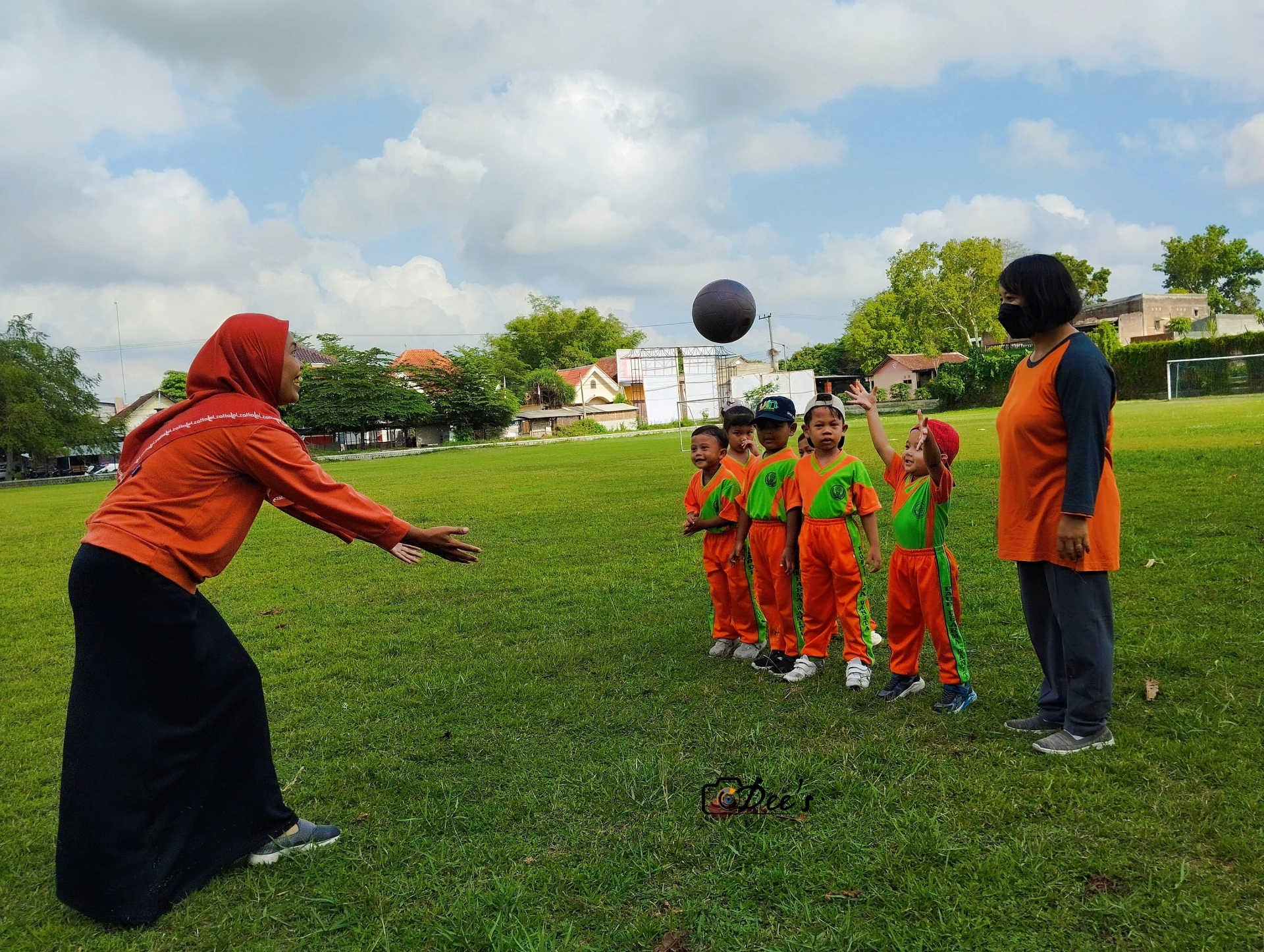 Olahraga Pagi Bersama Anak-anak #HidupLebihSehat