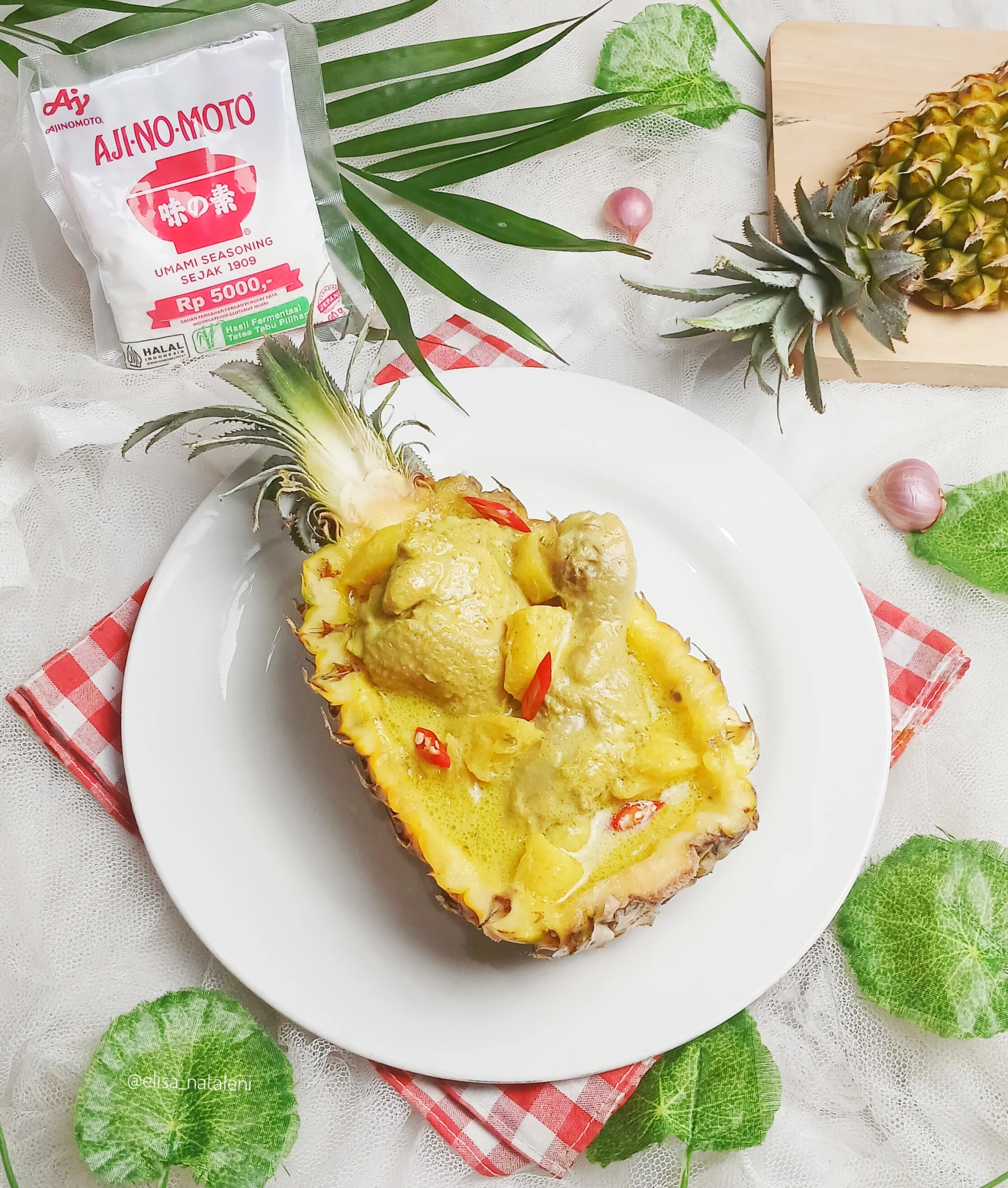 Opor Ayam Nanas Khas Palembang