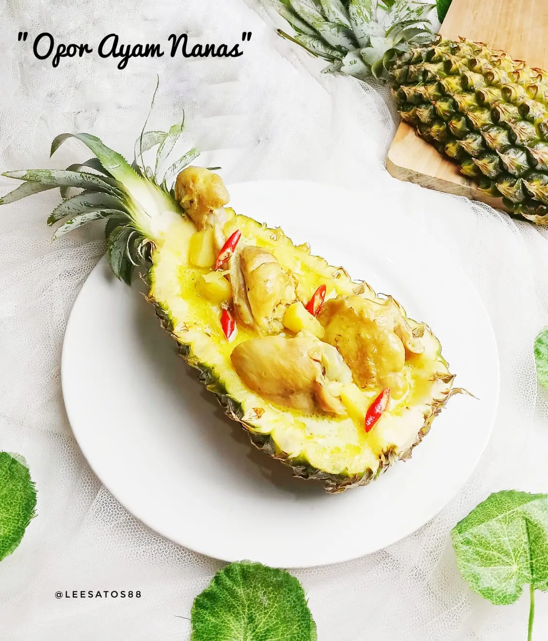 Opor Ayam Nanas Spesial Idul Fitri