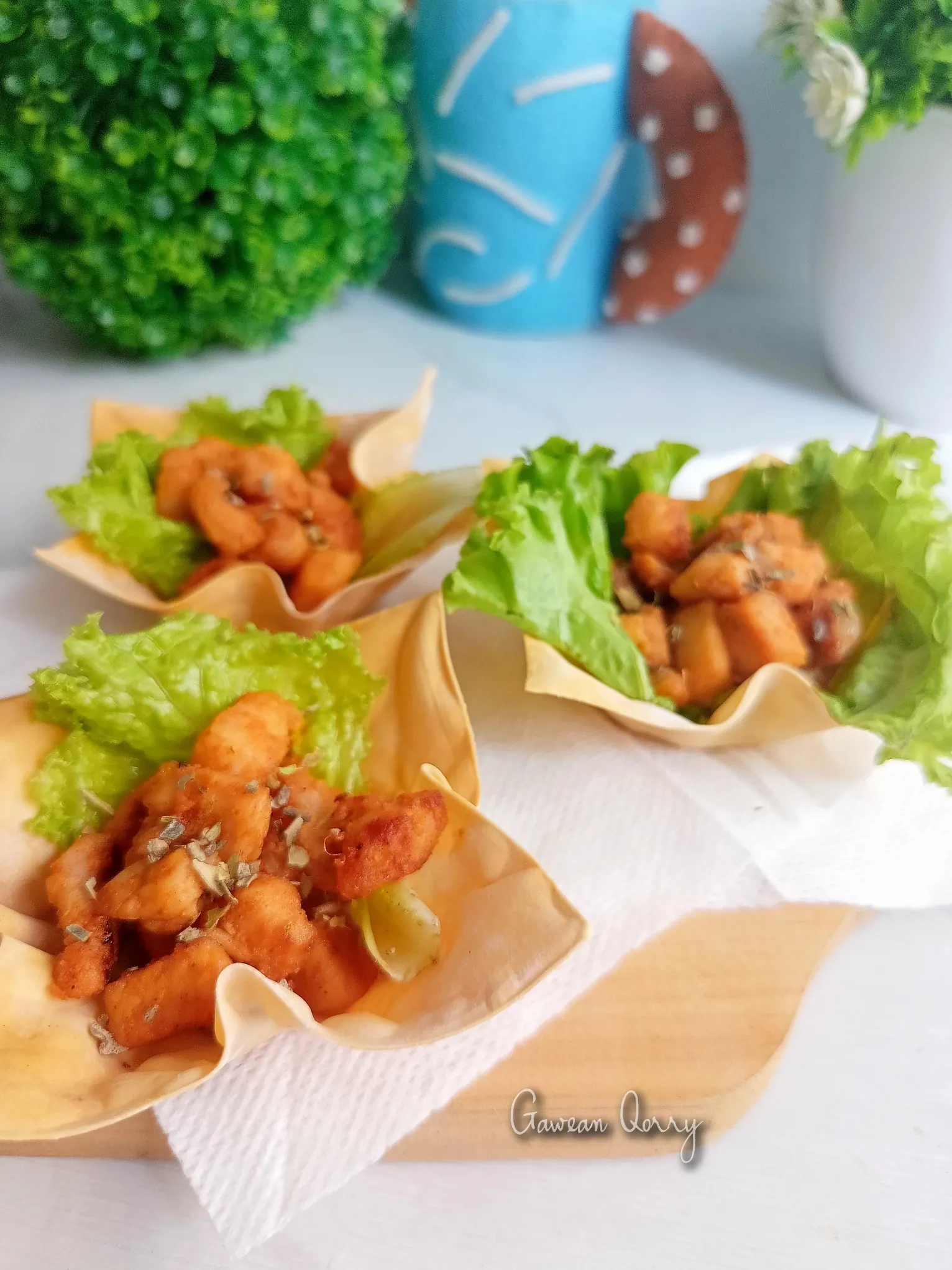 Pangsit Panggang Ayam Mayo, Camilan Gurih Untuk Berbuka