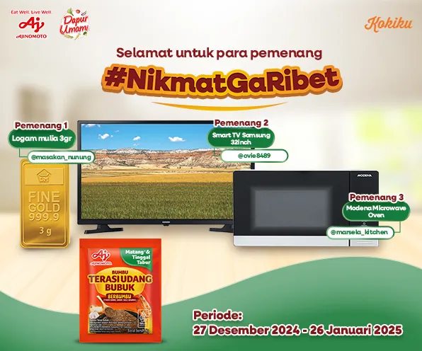 Pemenang Challenge #NikmatGaRibet