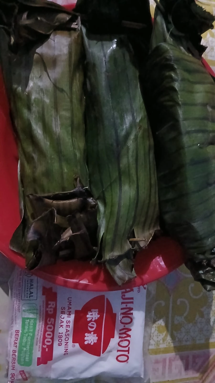 Pepes ikan mas