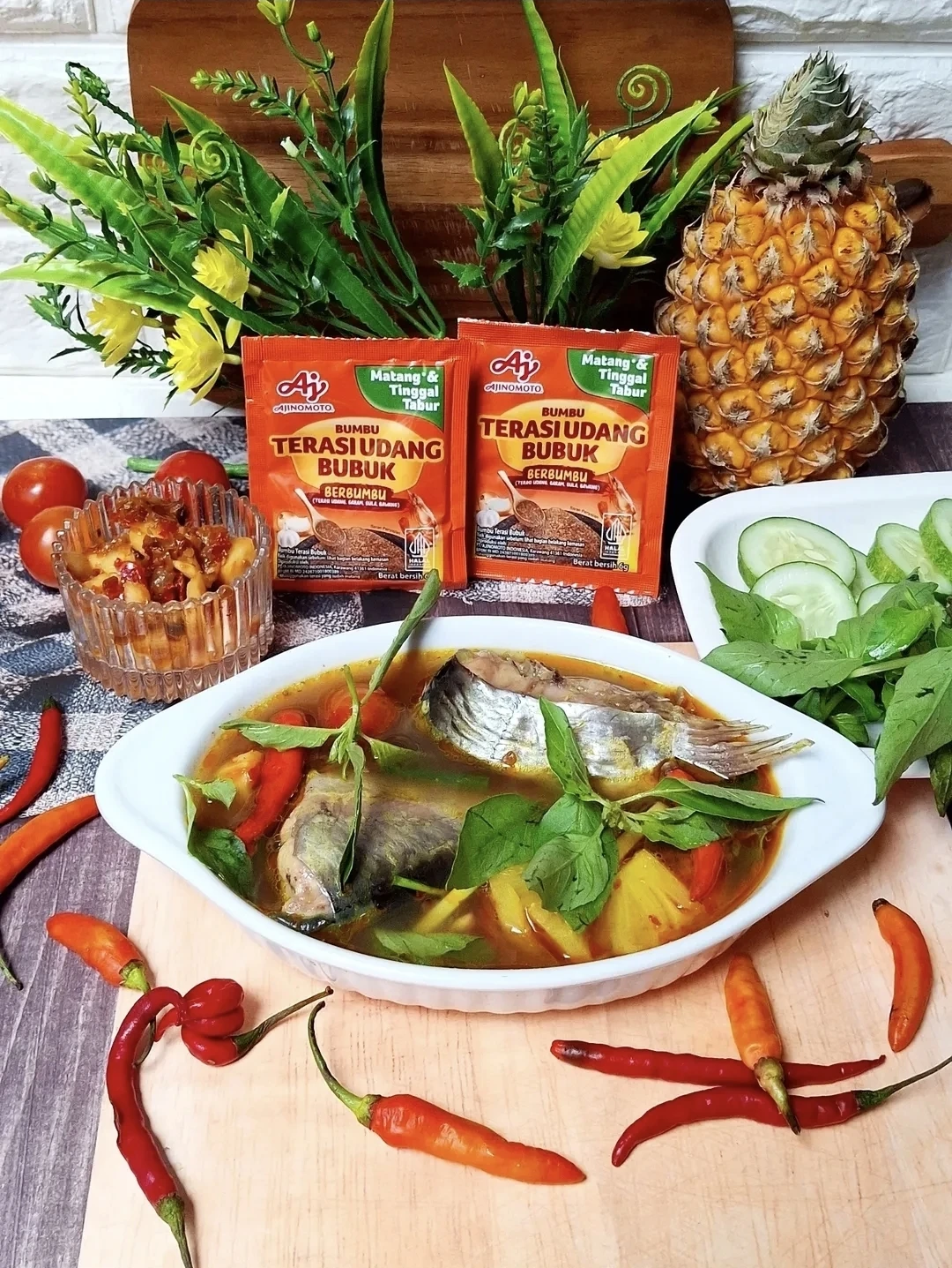 PINDANG PATIN SAMBAL NANAS