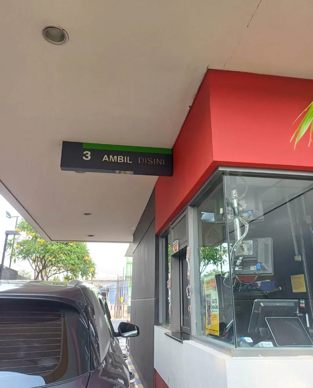 Pulang gereja mampir dulu