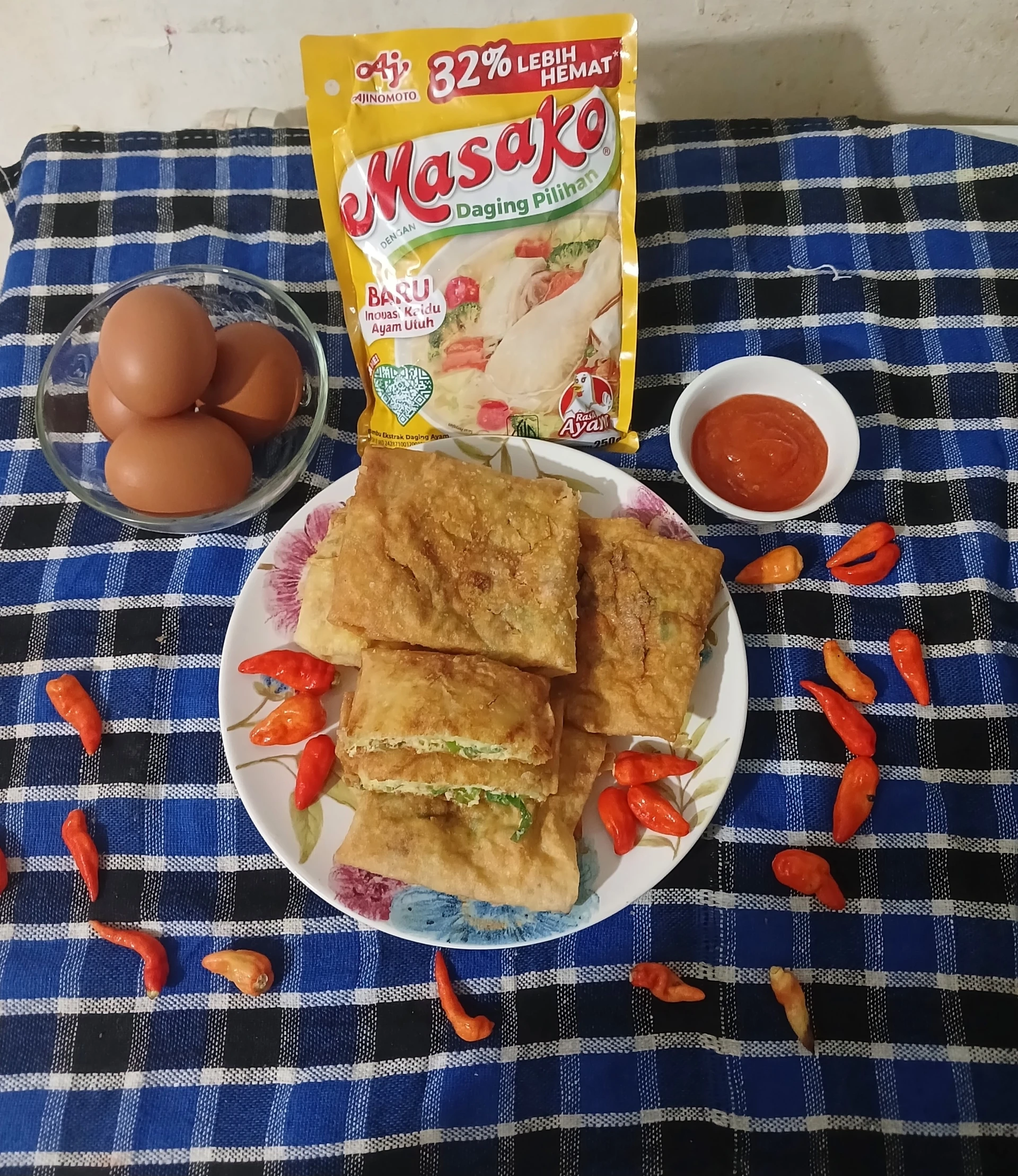 Recook challenge Martabak Telor ala Masako