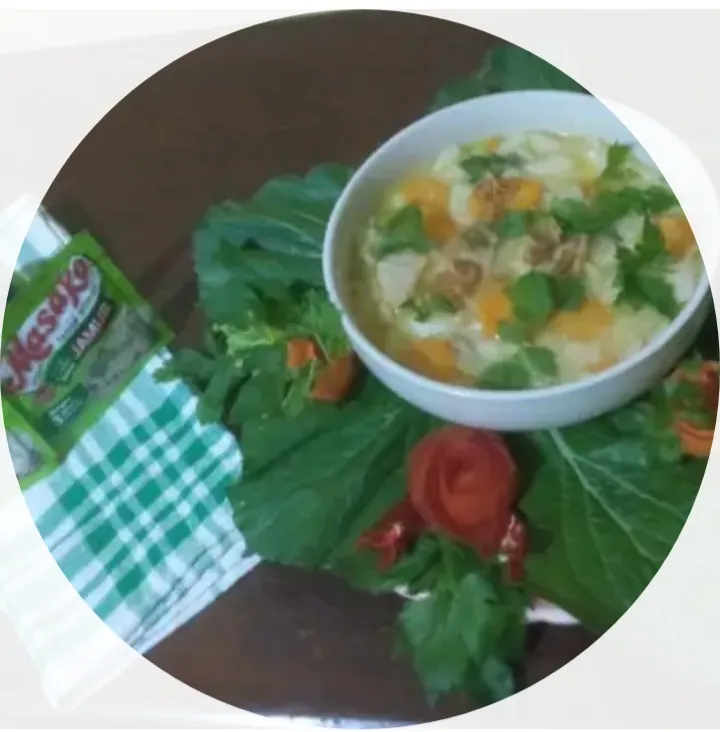 Recook Challenge Sup Ikan Masako Kaldu Jamur Ala Mami Abe untuk camilan oleh Eva Mulyawati