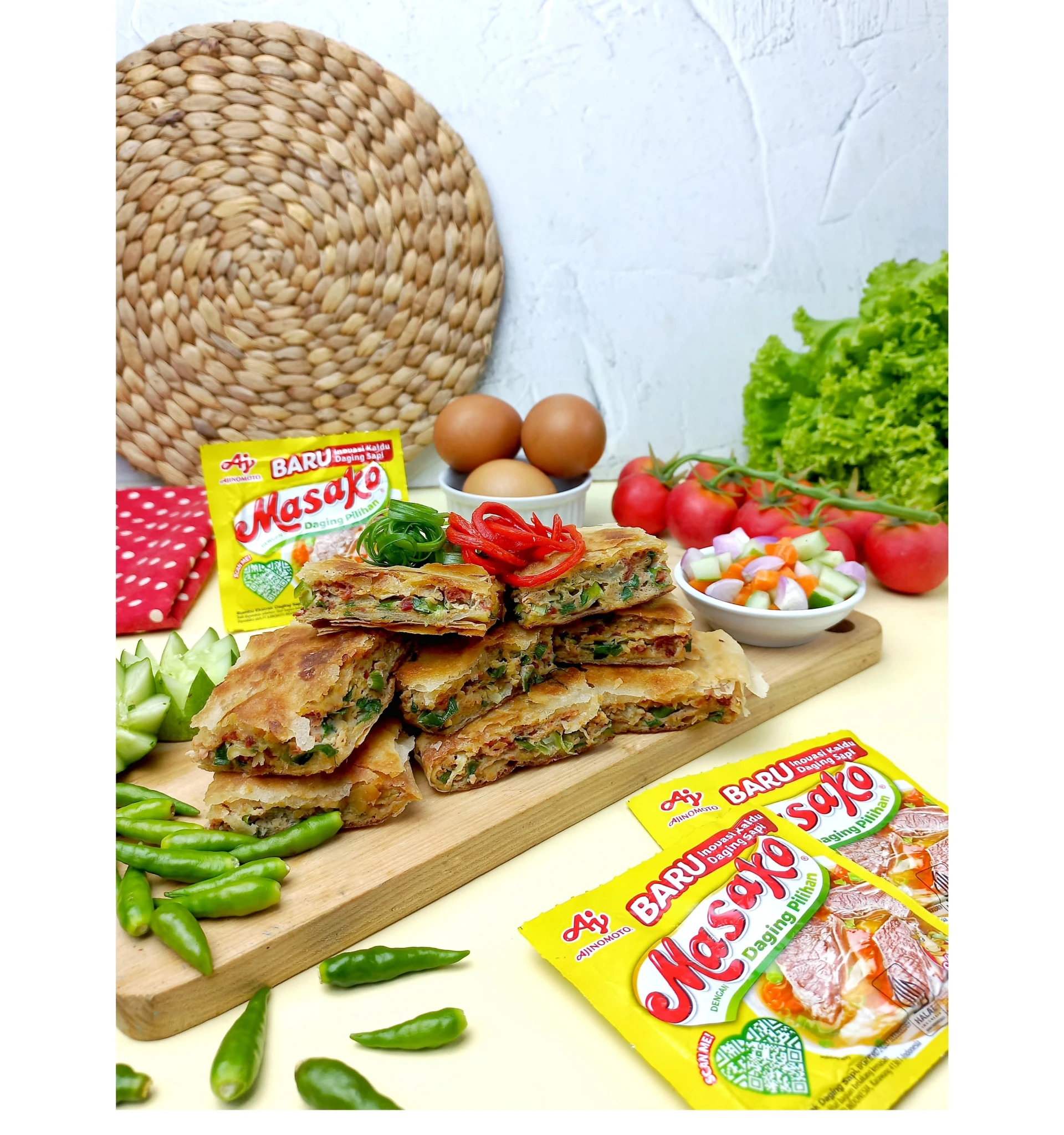Recook Martabak Telur Ala Dinda Alamanda