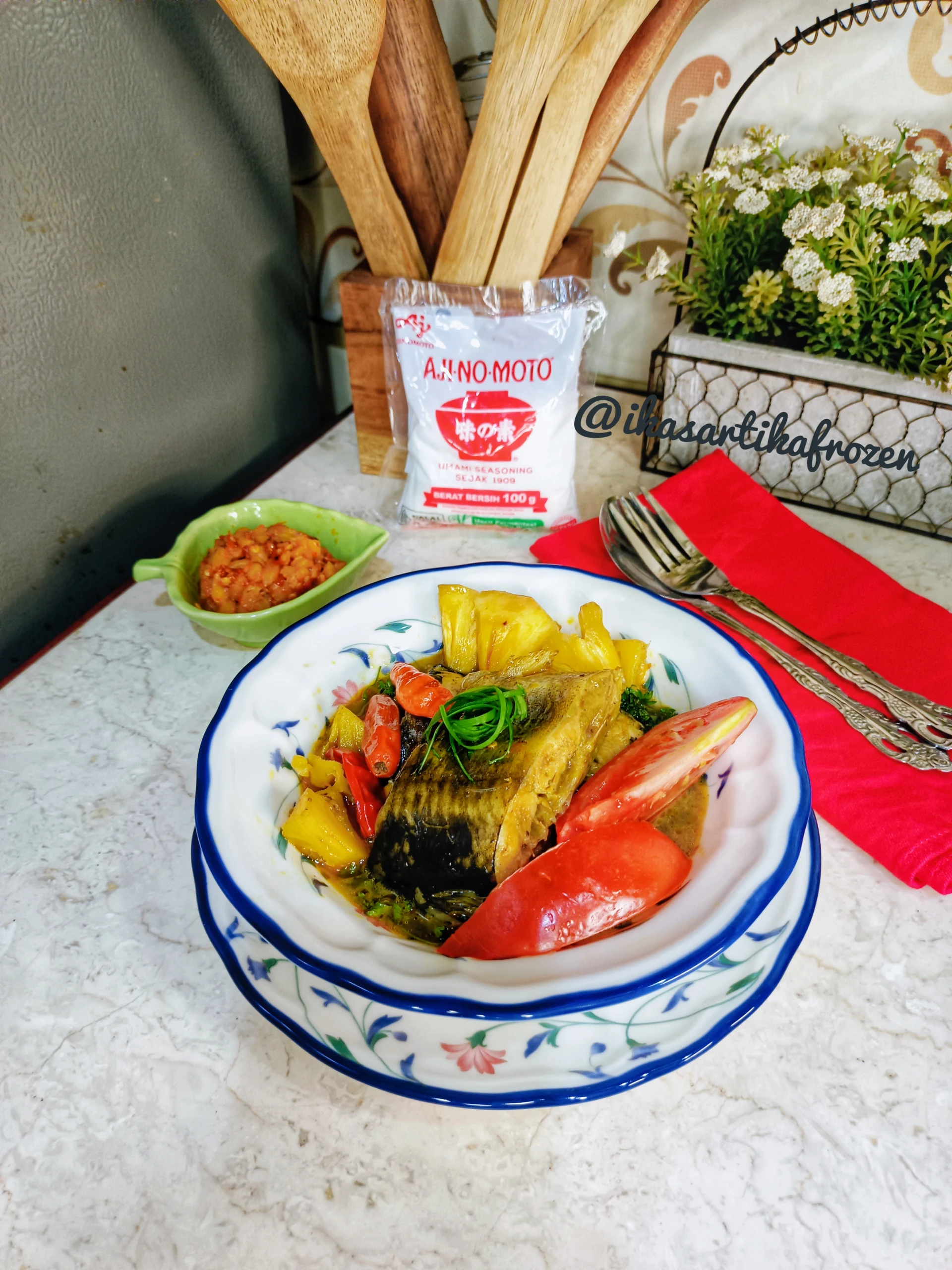 ReCook Pindang Patin Sambal Nanas ala Dapur Dinda