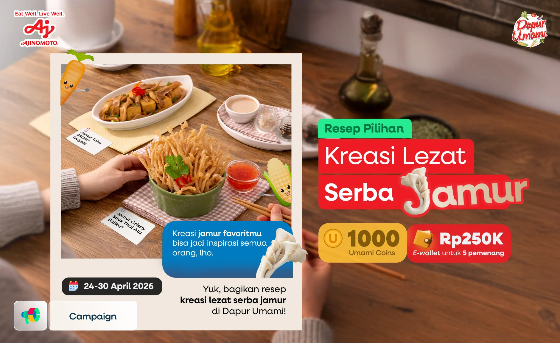 Resep Pilihan: Kreasi Lezat Serba Jamur 🍄✨