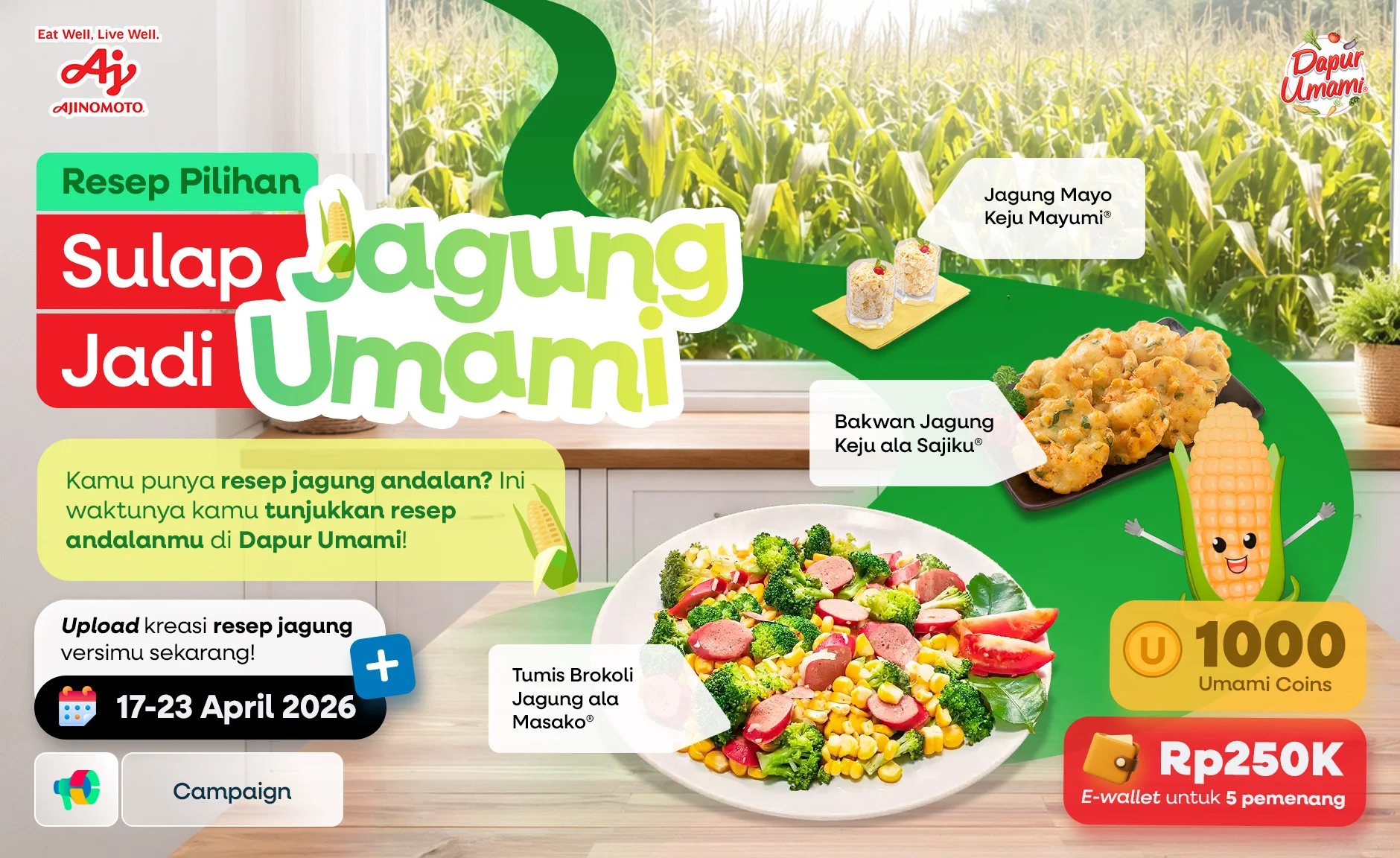 Resep Pilihan: Sulap Jadi Jagung Umami 🌽✨