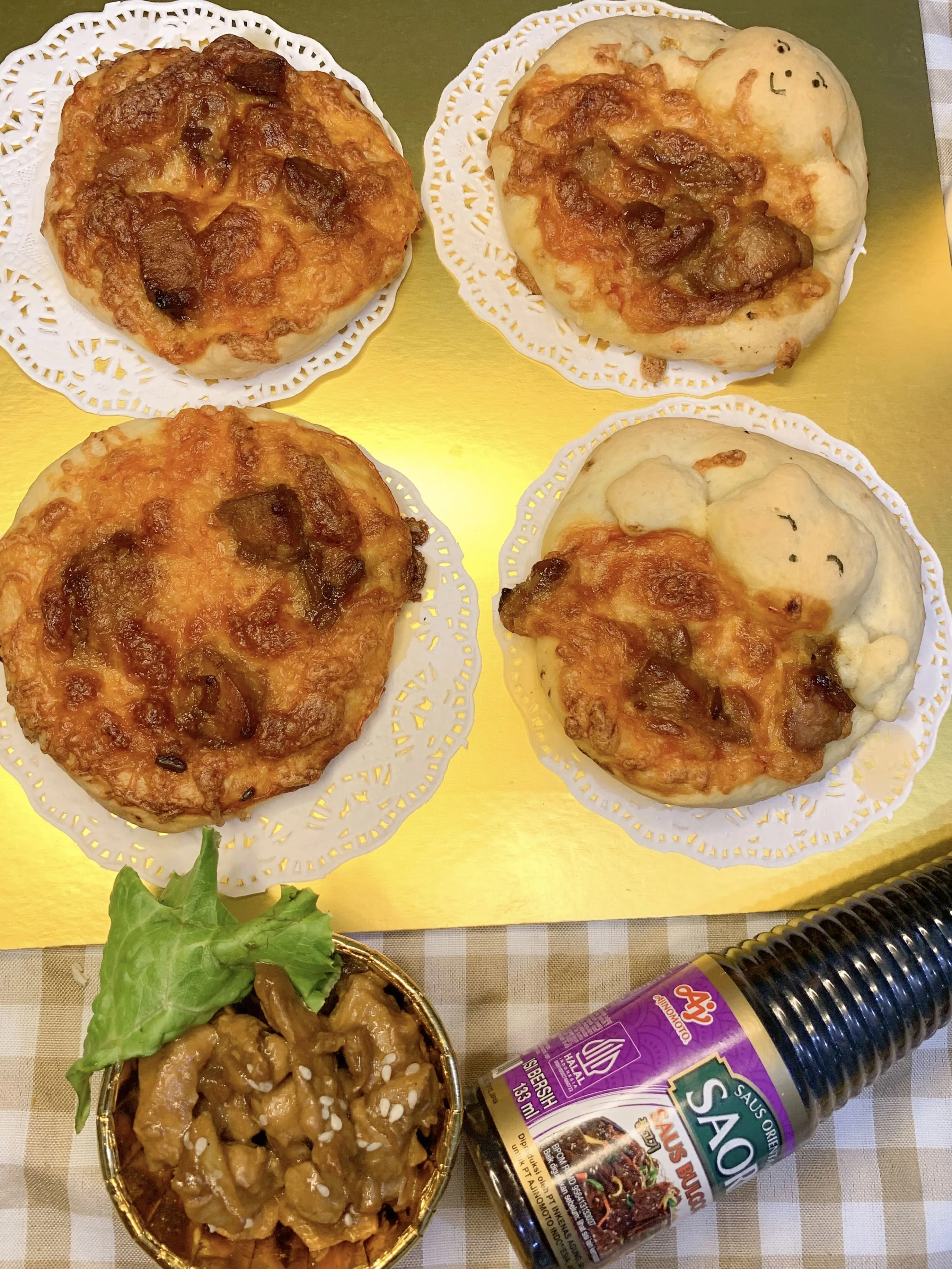 Resep pizza chicken bulgogi
