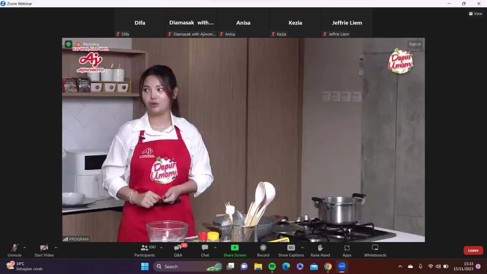 Resep Sate Sosis Tempe Brokoli ala Saori dan Sup Sosis ala Masako