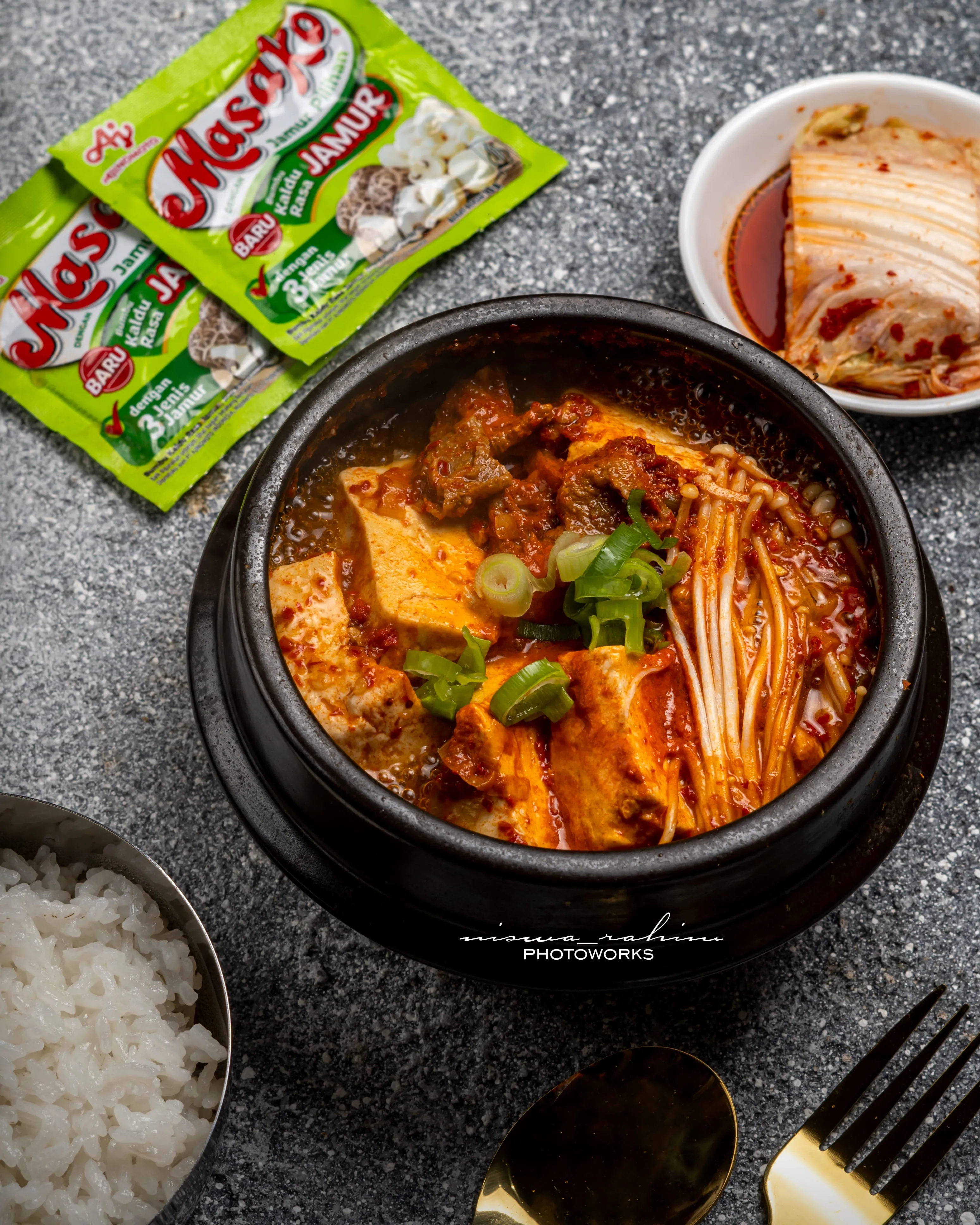 Resep Sundubu jjigae (순두부찌개)