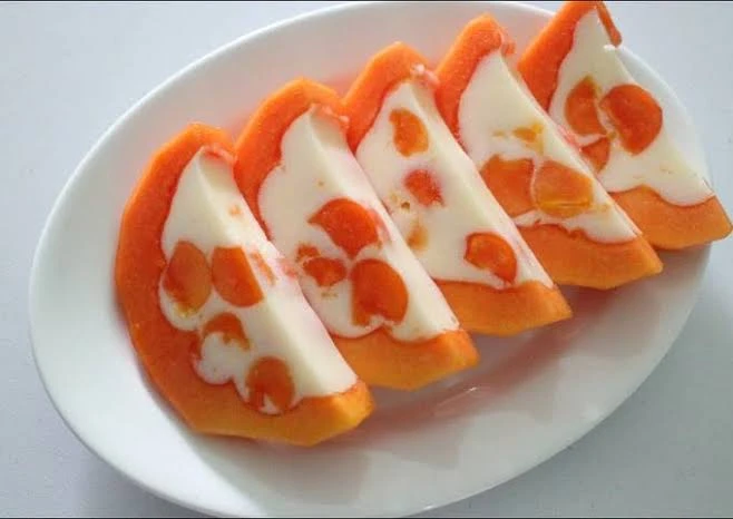 Resep unik dari pepaya matang.