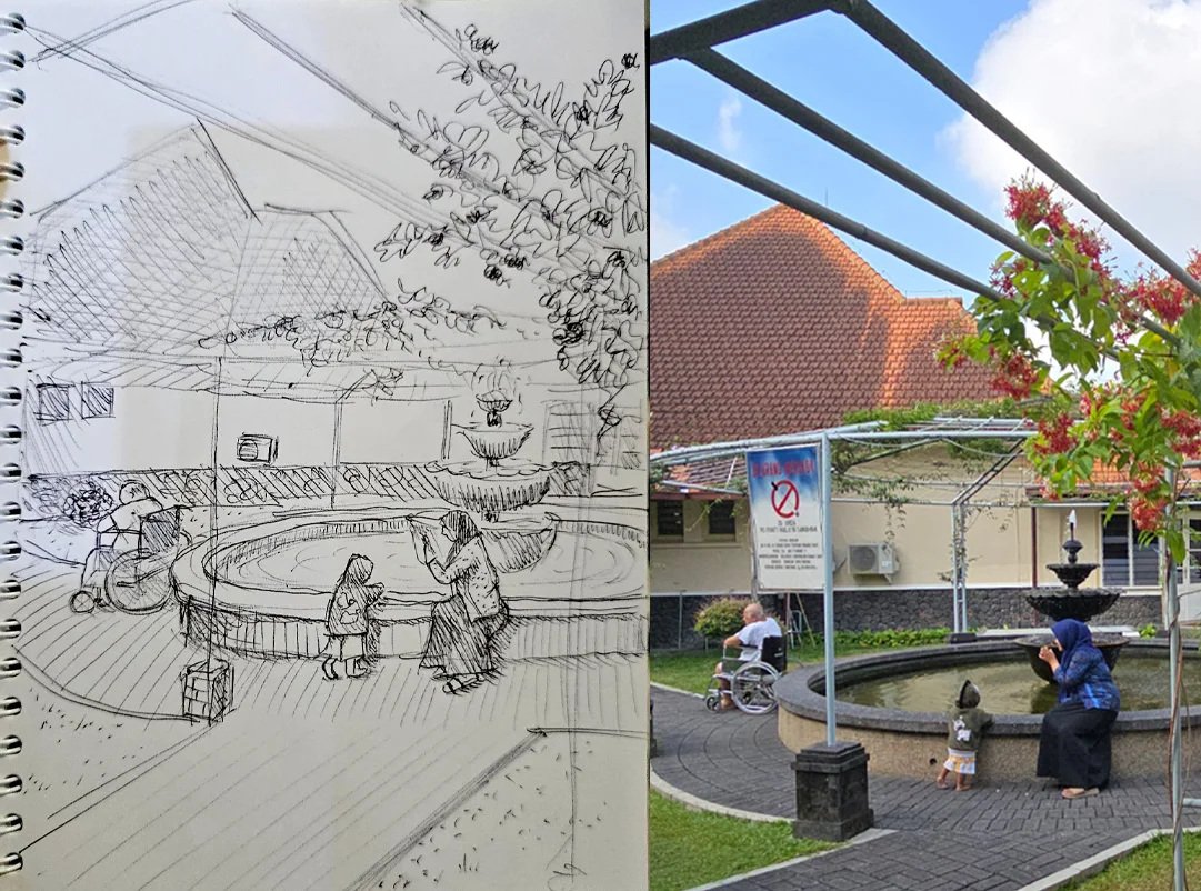 Saat Menunggu, Aku Memilih Menggambar #KegiatanFavorit