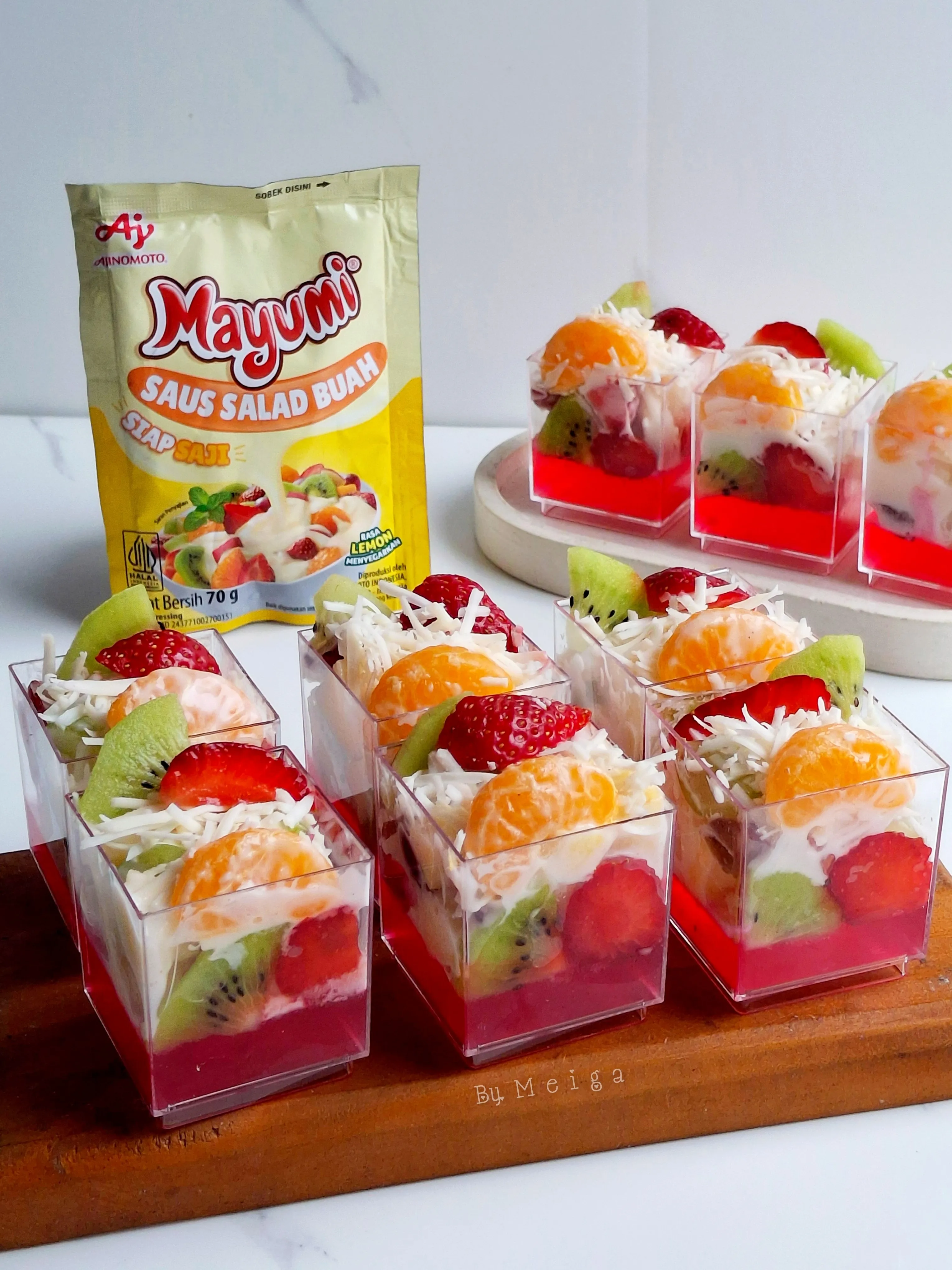 Salad Buah Happy Mayumi ala Mami Abe