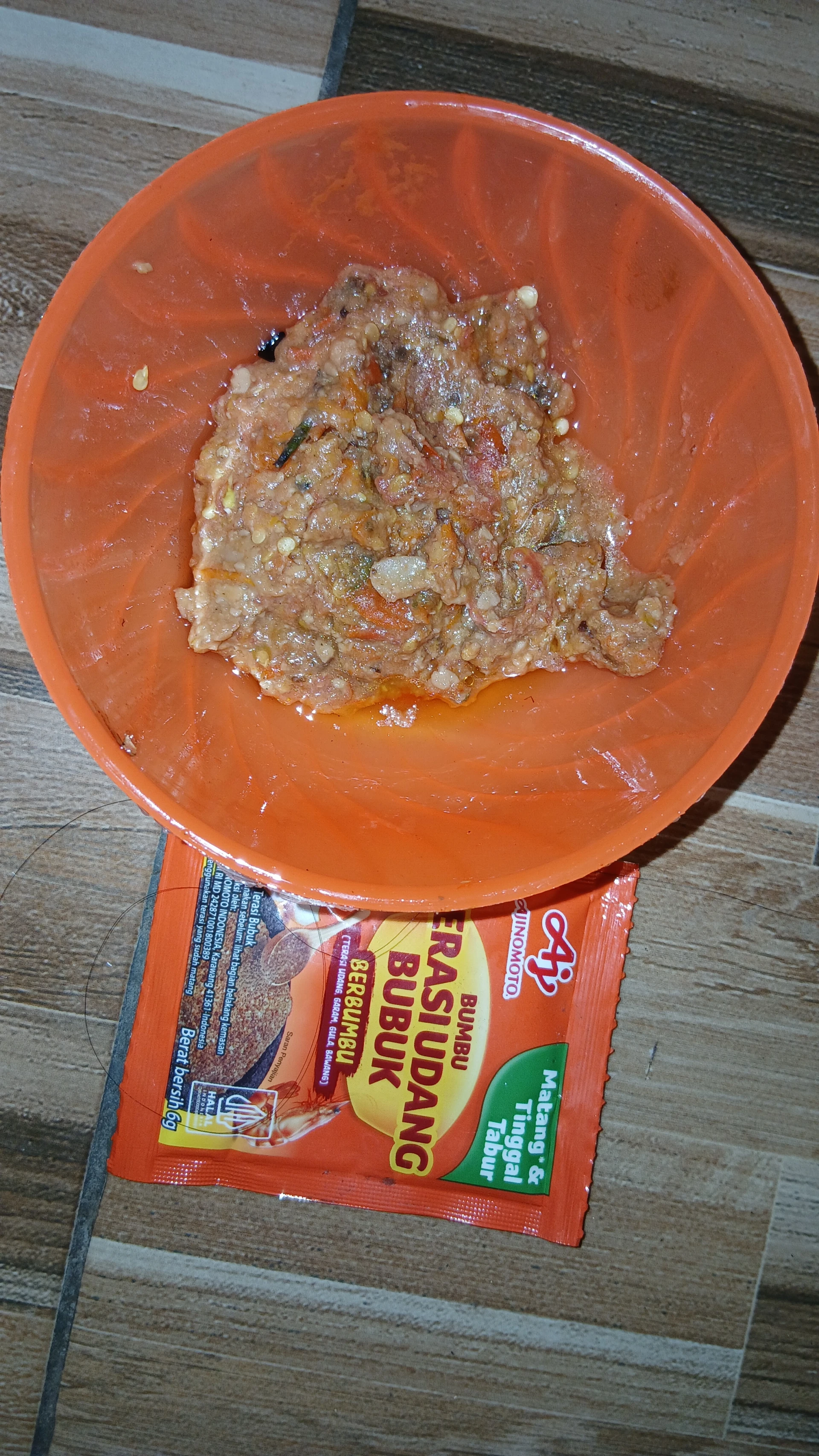 Sambal terasi  kacang