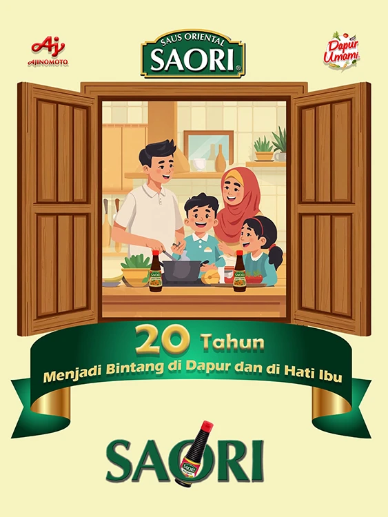 SAORI, Bintang di Setiap Masakanku
