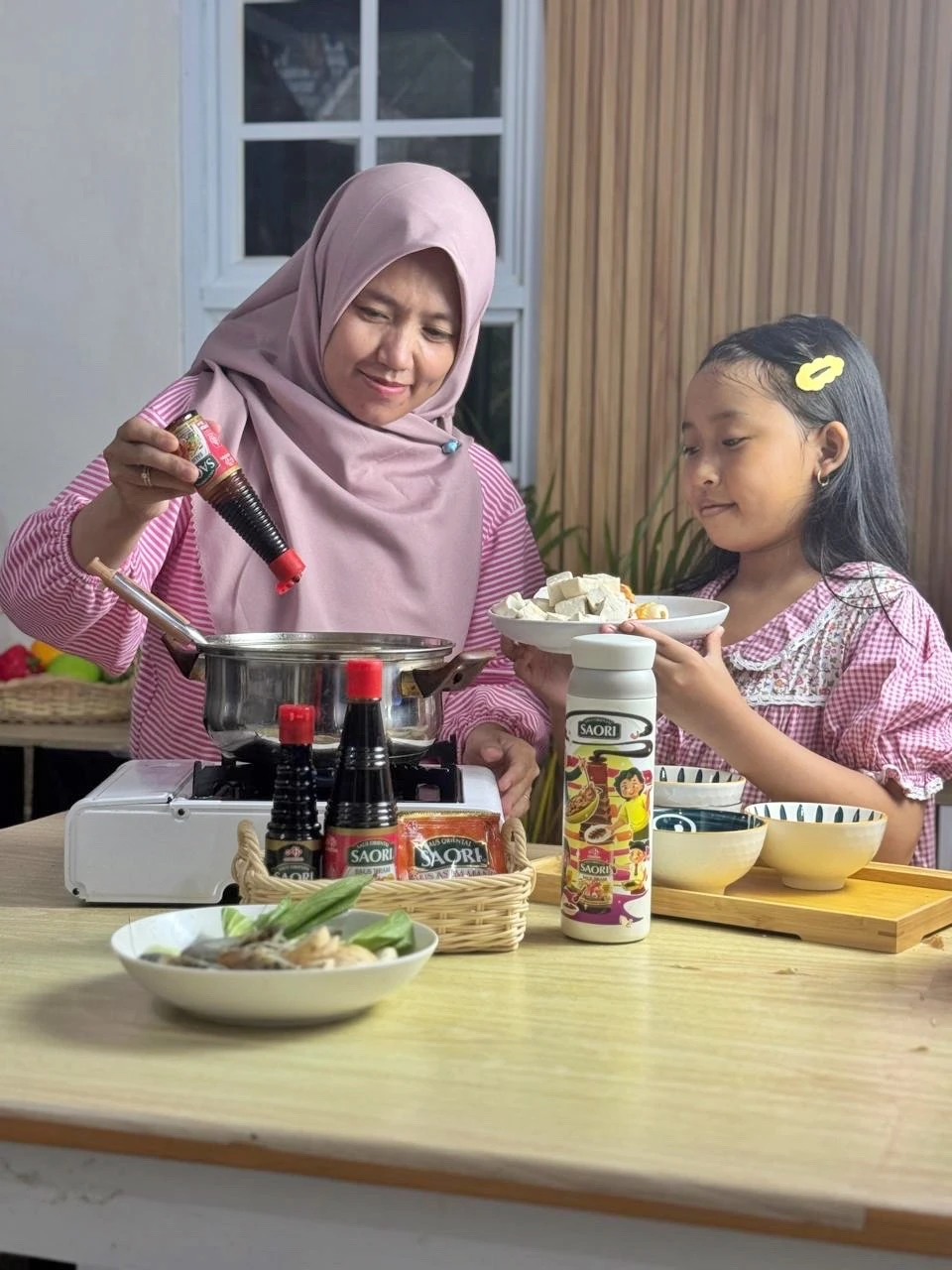 SAORI Sebagai Bintang Di Dapur Ibu
