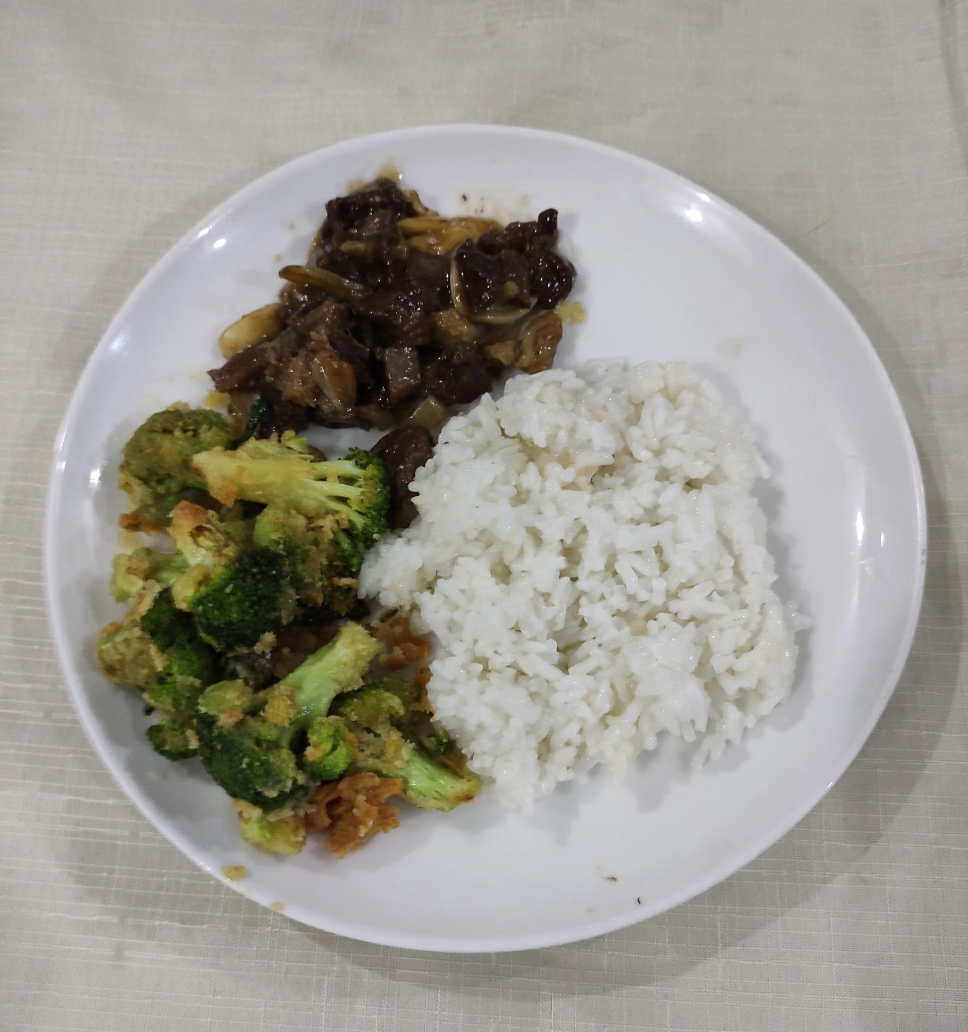 Sarapan pagi Nasi Brokoli Beef Teriyaki #PiringSehatKeluarga