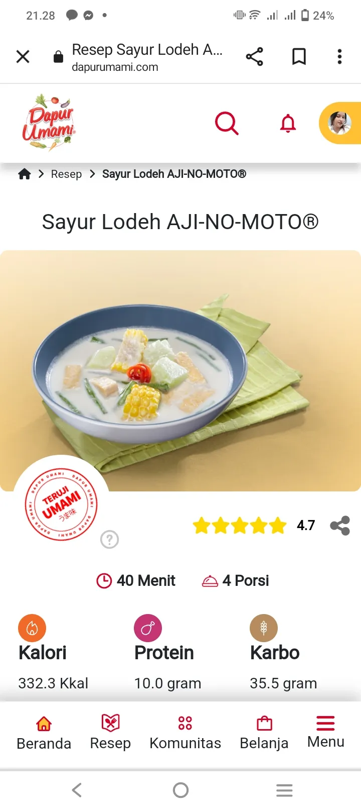 Sayur lodeh