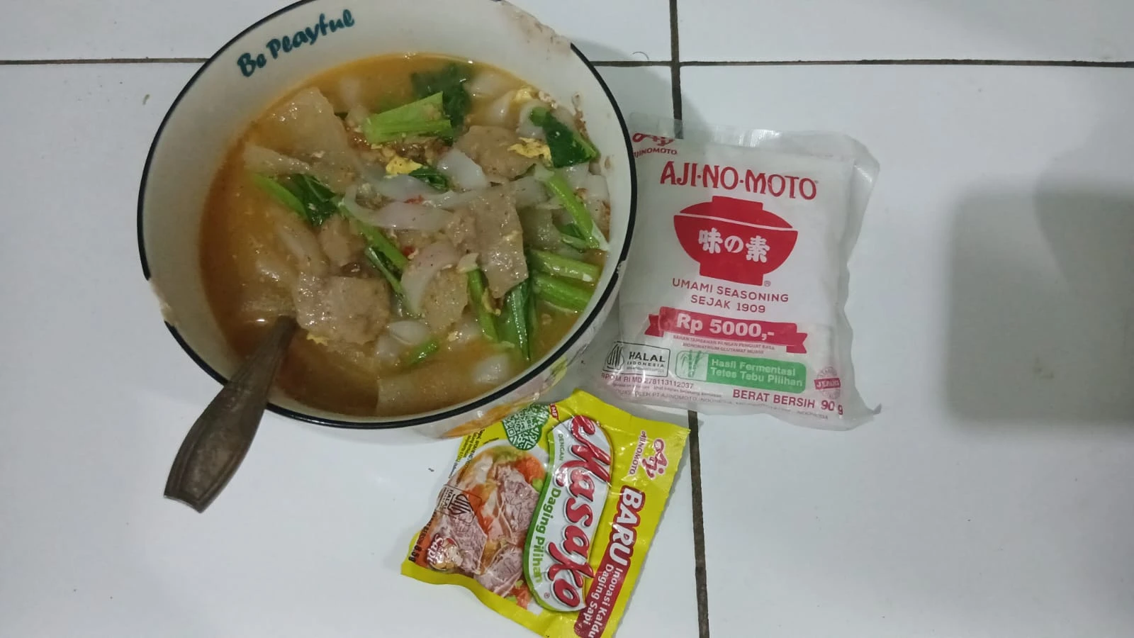 Seblak baso