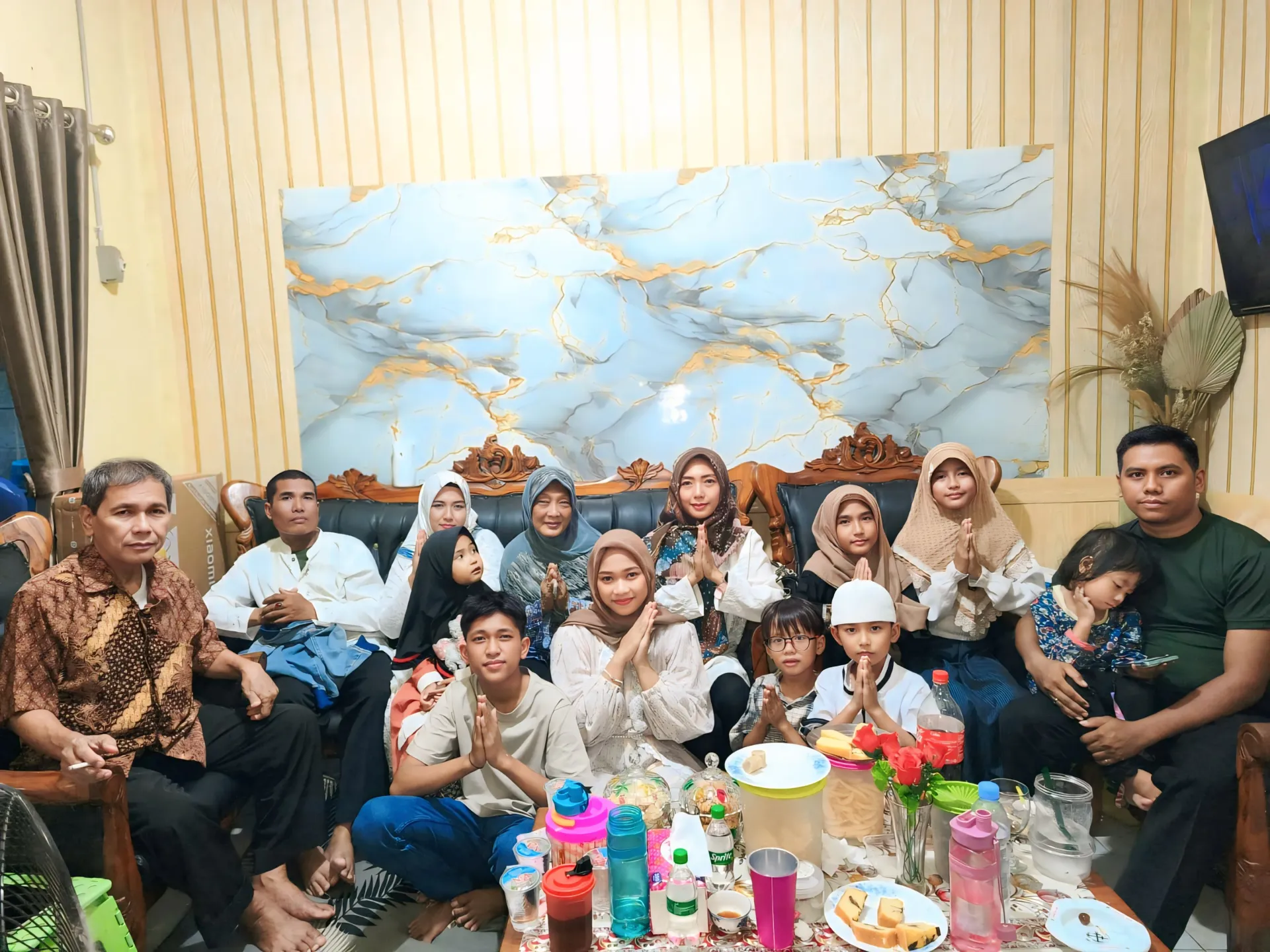 Silaturahmi kumpul bersama keluarga #CeritaMomenFitri