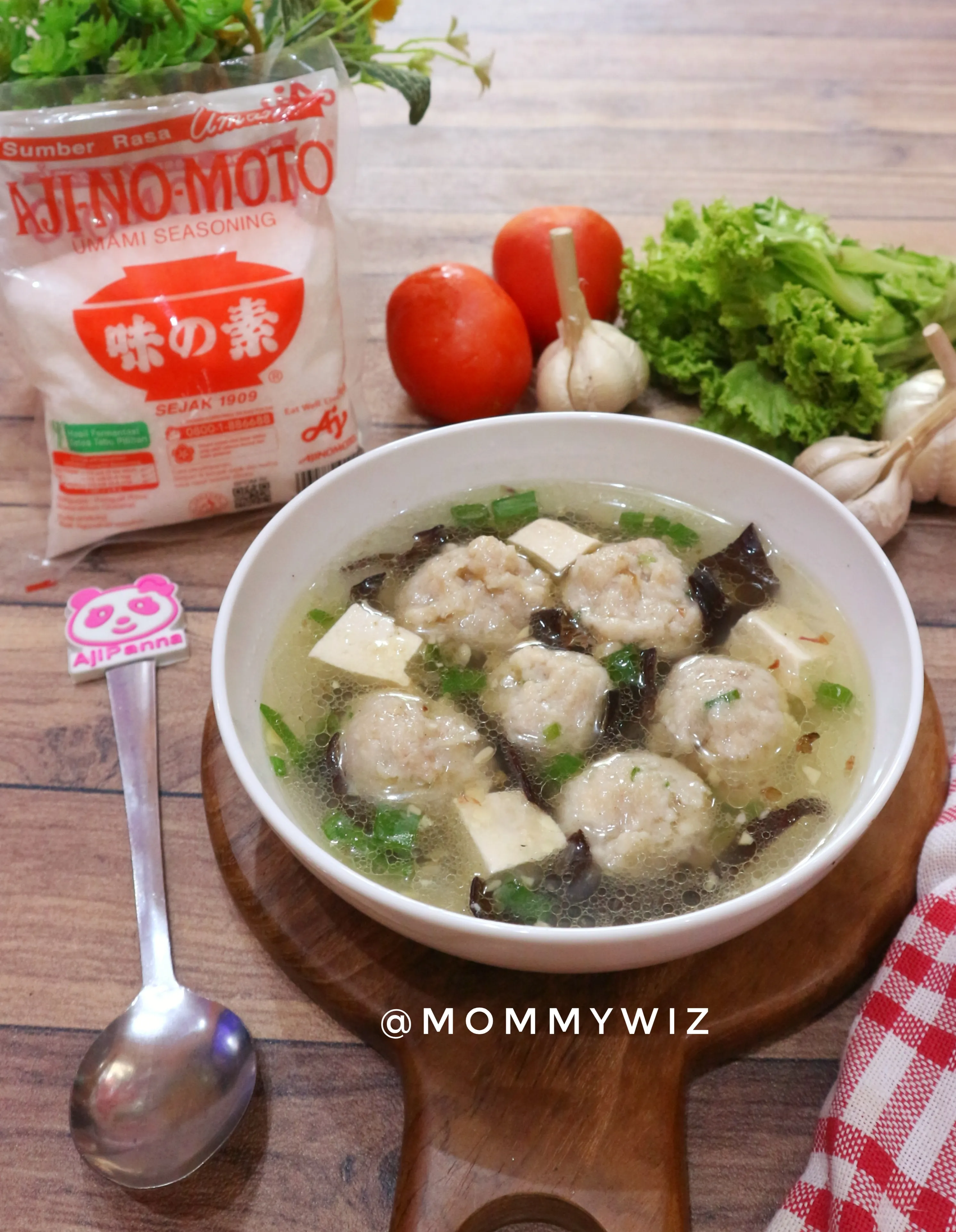 SOP Bola Ayam Tahu Jamur