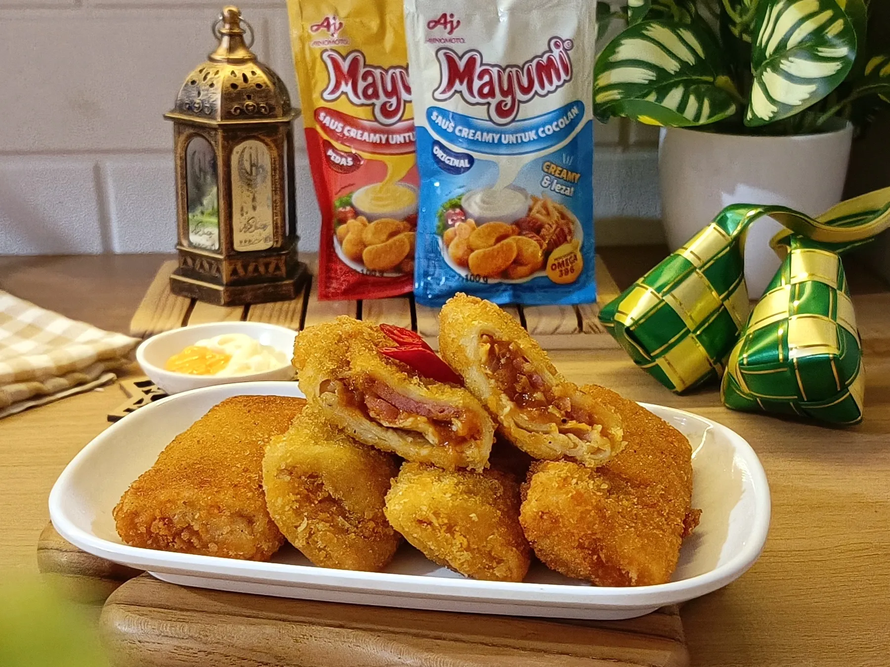 Special For Kiddos : Risoles Ayam Sosis Bolognese with Mayumi