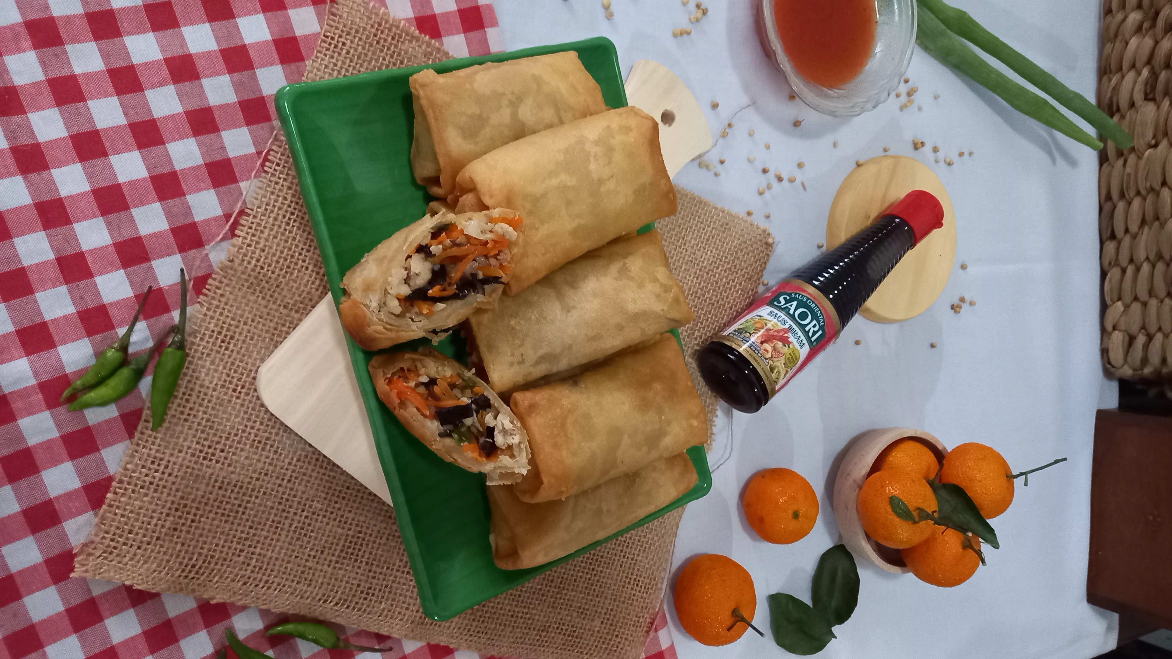 Spring Roll ala Saori Saos Tiram