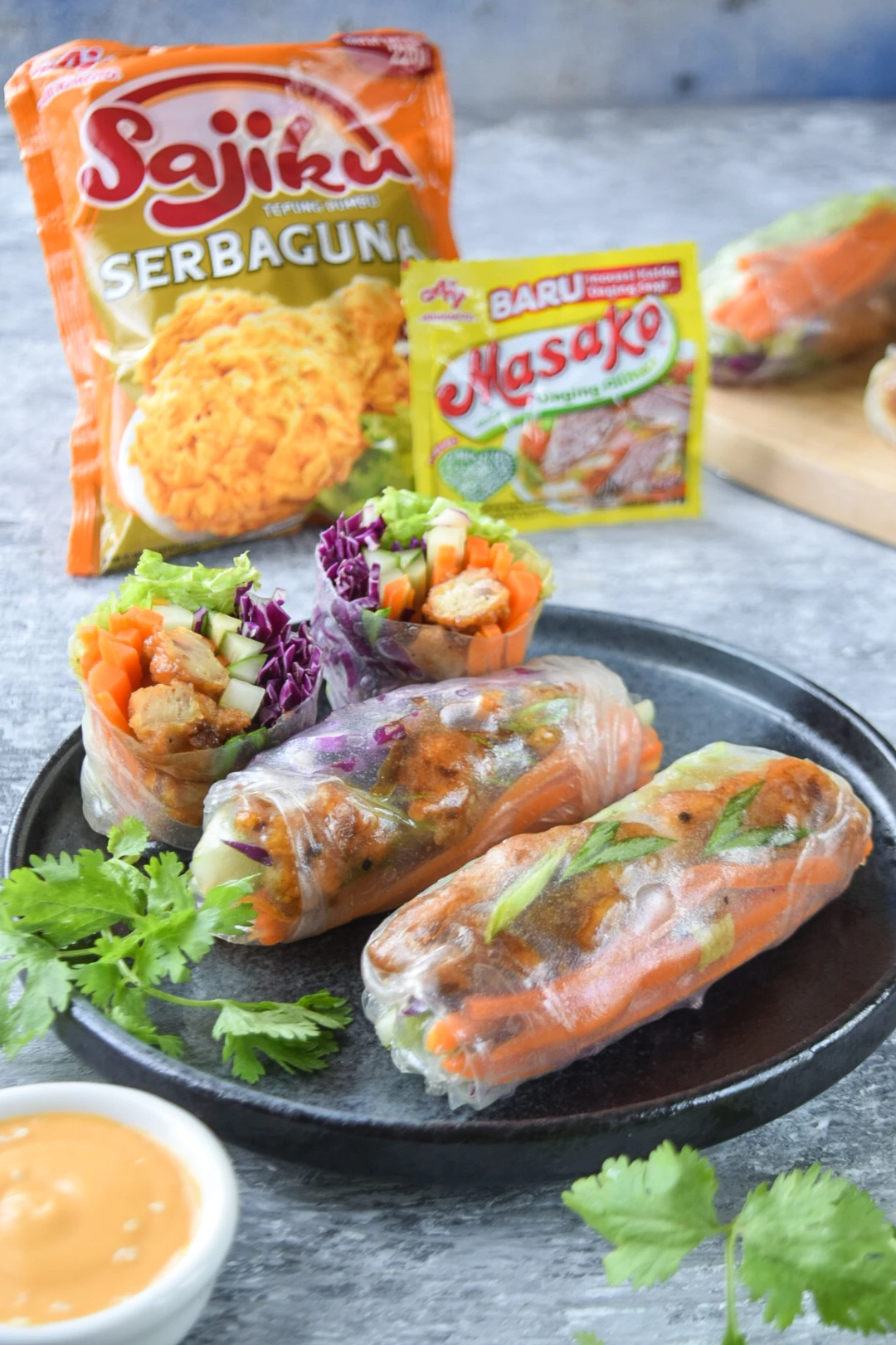 Spring Roll Ayam Popcorn Sajiku