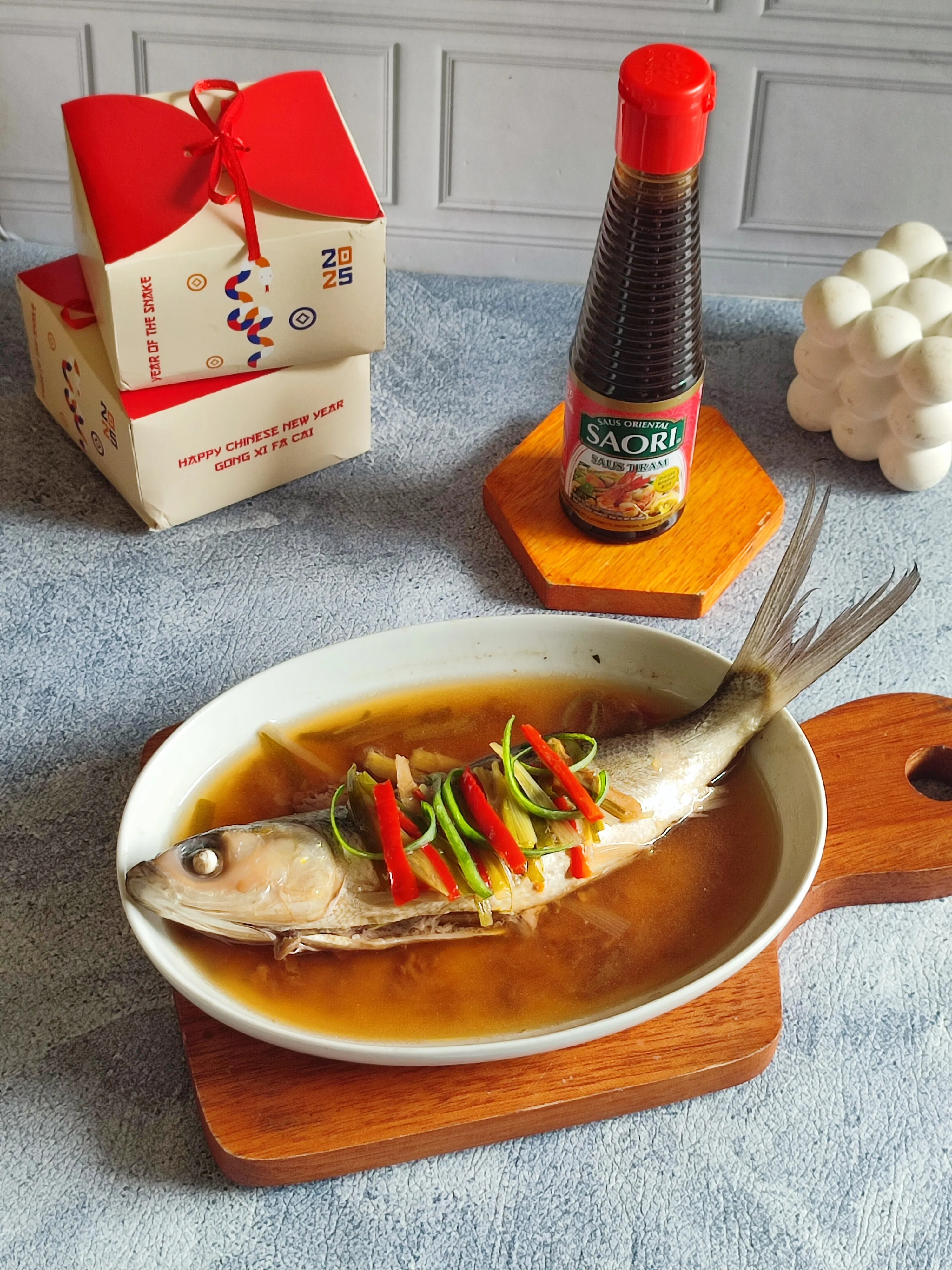 Steam Ikan Bandeng Saori #CookingCreationSAORI2025