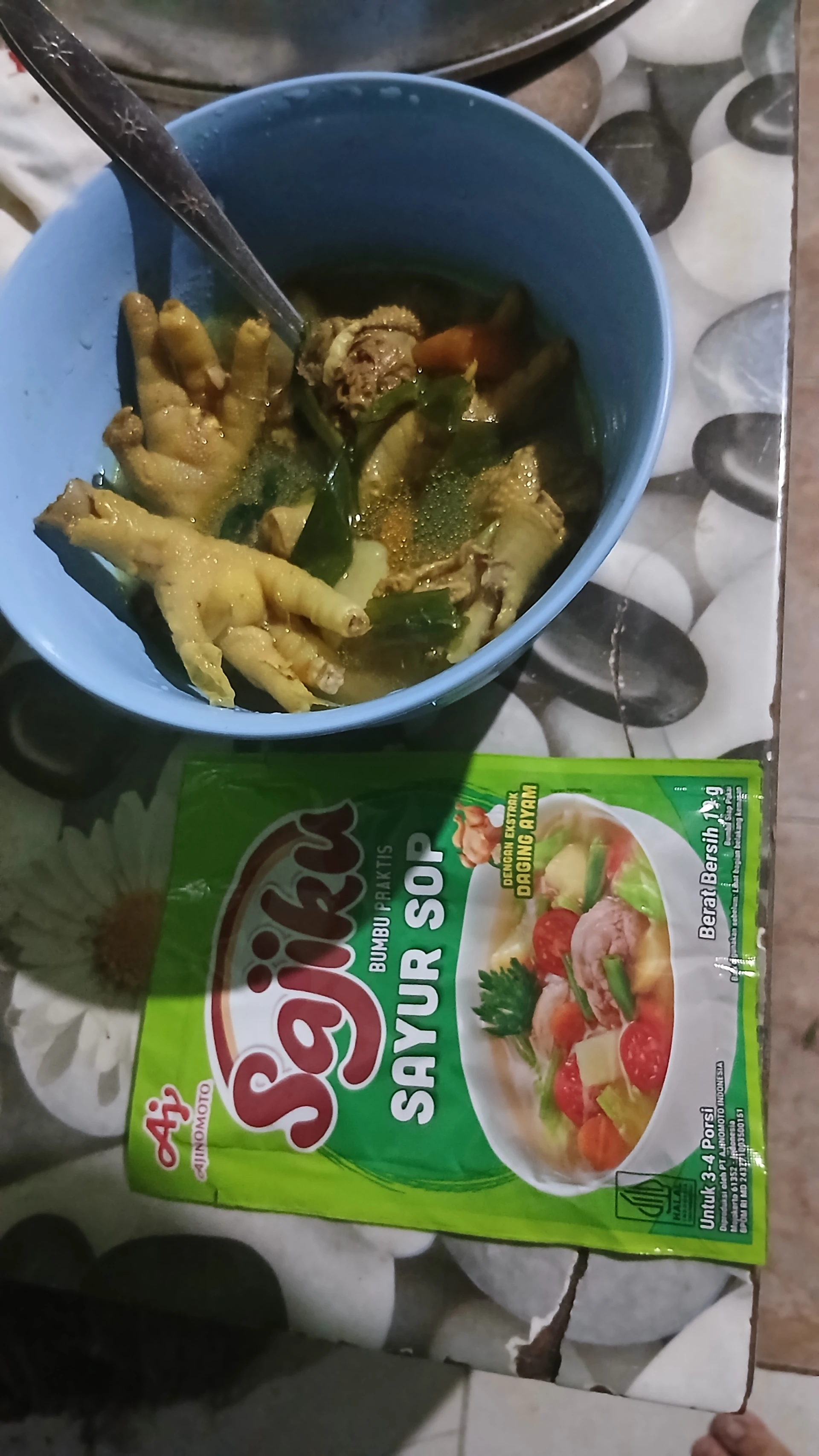 Sup ceker ayam